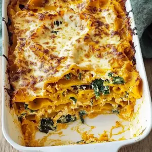 Italian Butternut Squash and Spinach Lasagna