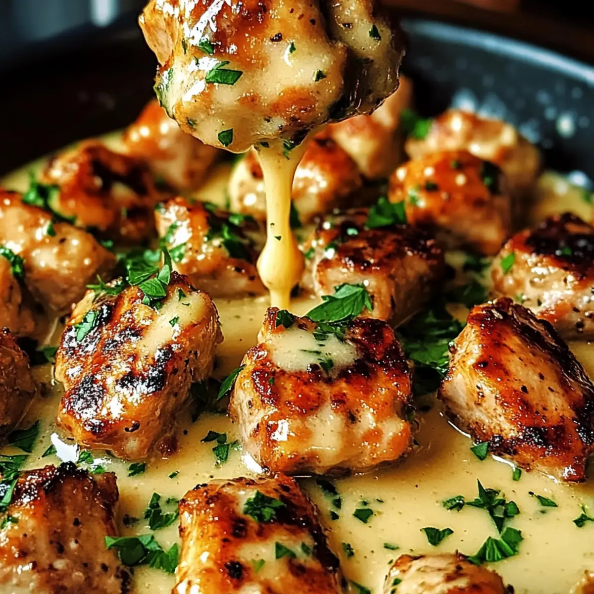 Creamy Garlic Sauce for Grilled Chicken Bites You'll Love