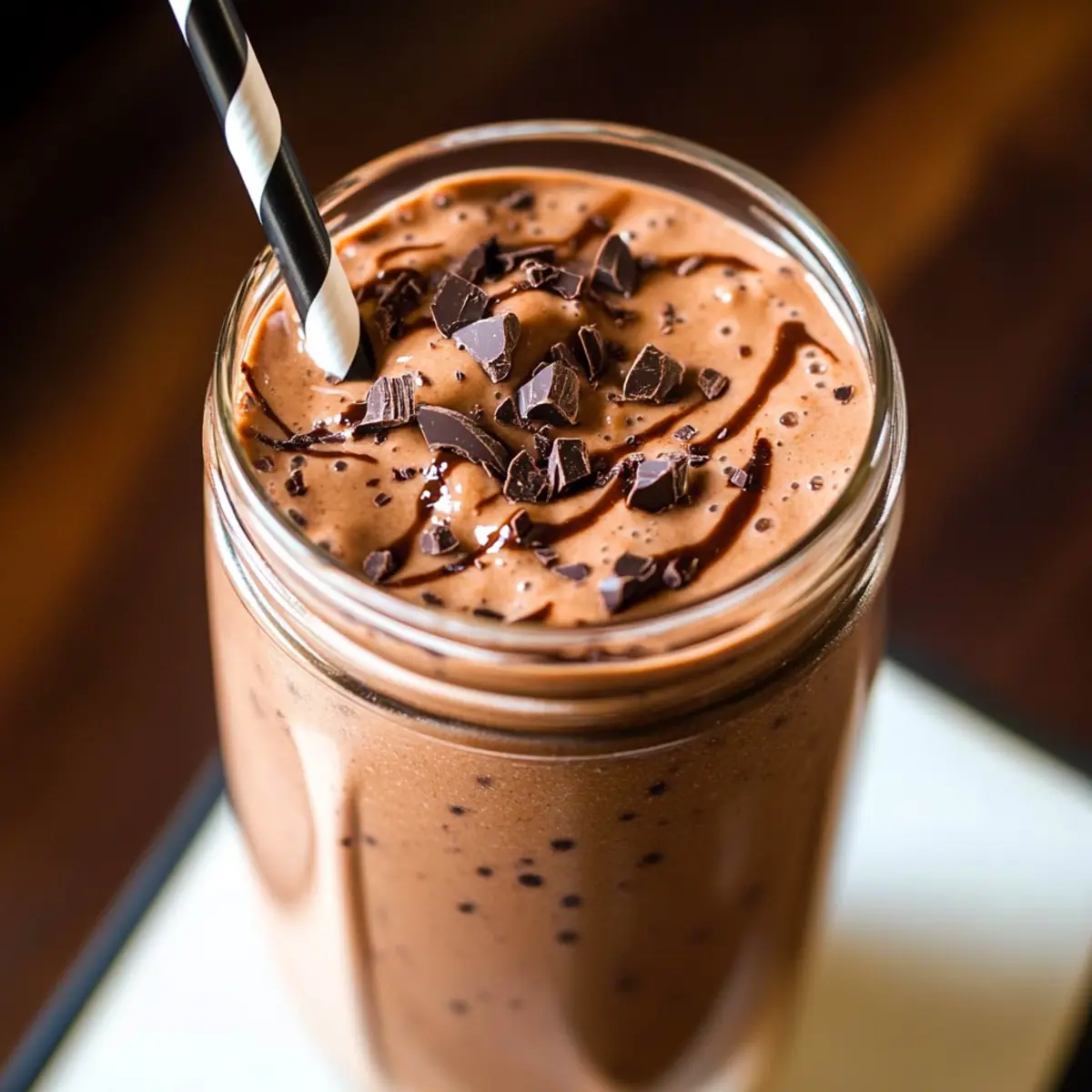 Creamy Chocolate Protein Shake for Guilt-Free Indulgence
