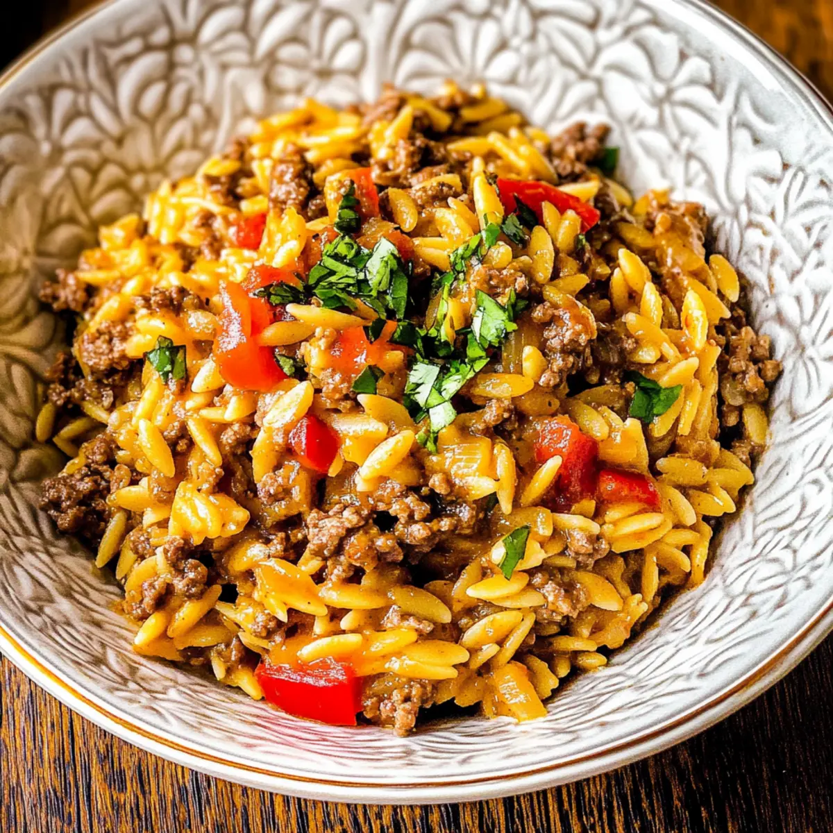 Savory Cajun Dirty Orzo: A Cozy One-Pan Delight