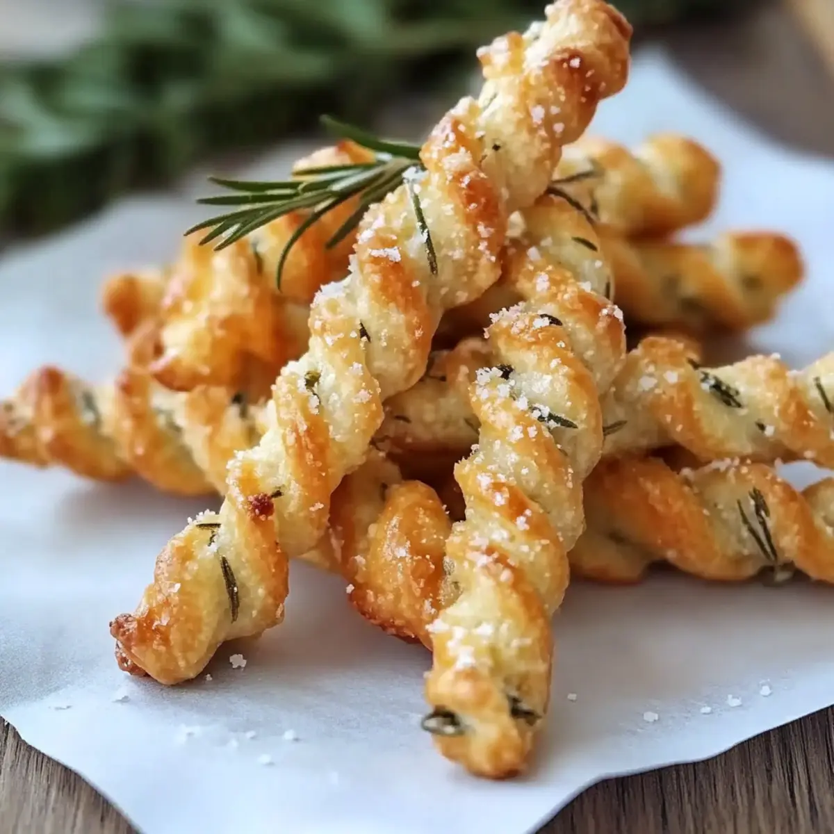 Crispy Rosemary Parmesan Cheese Straws You’ll Love to Make