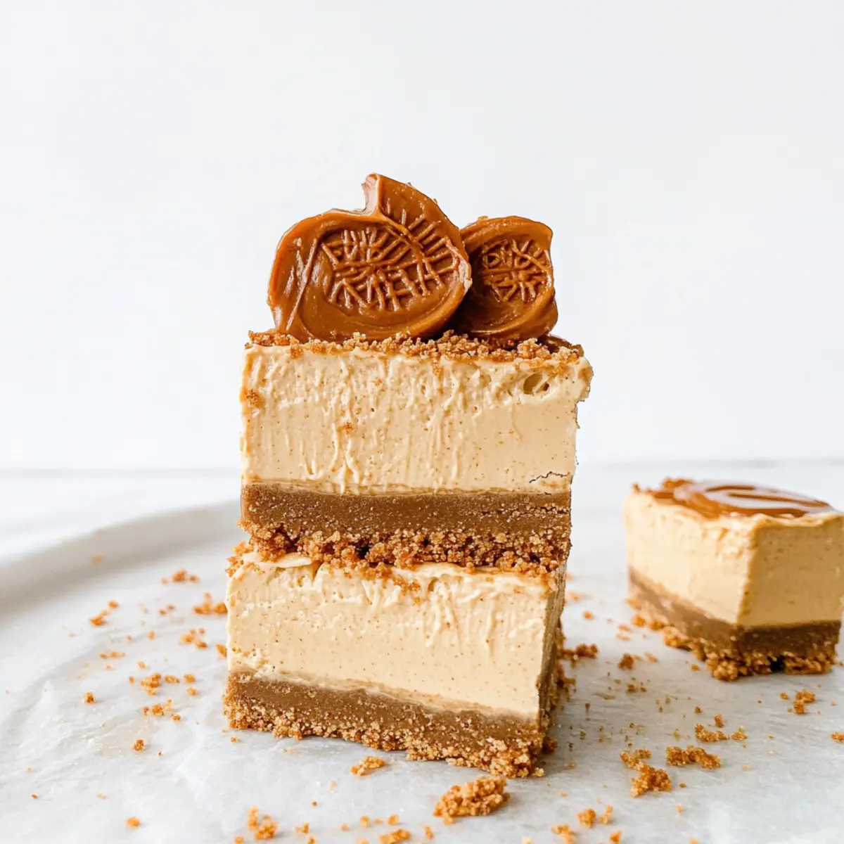 No Bake Biscoff Cheesecake Bars Your New Favorite Dessert