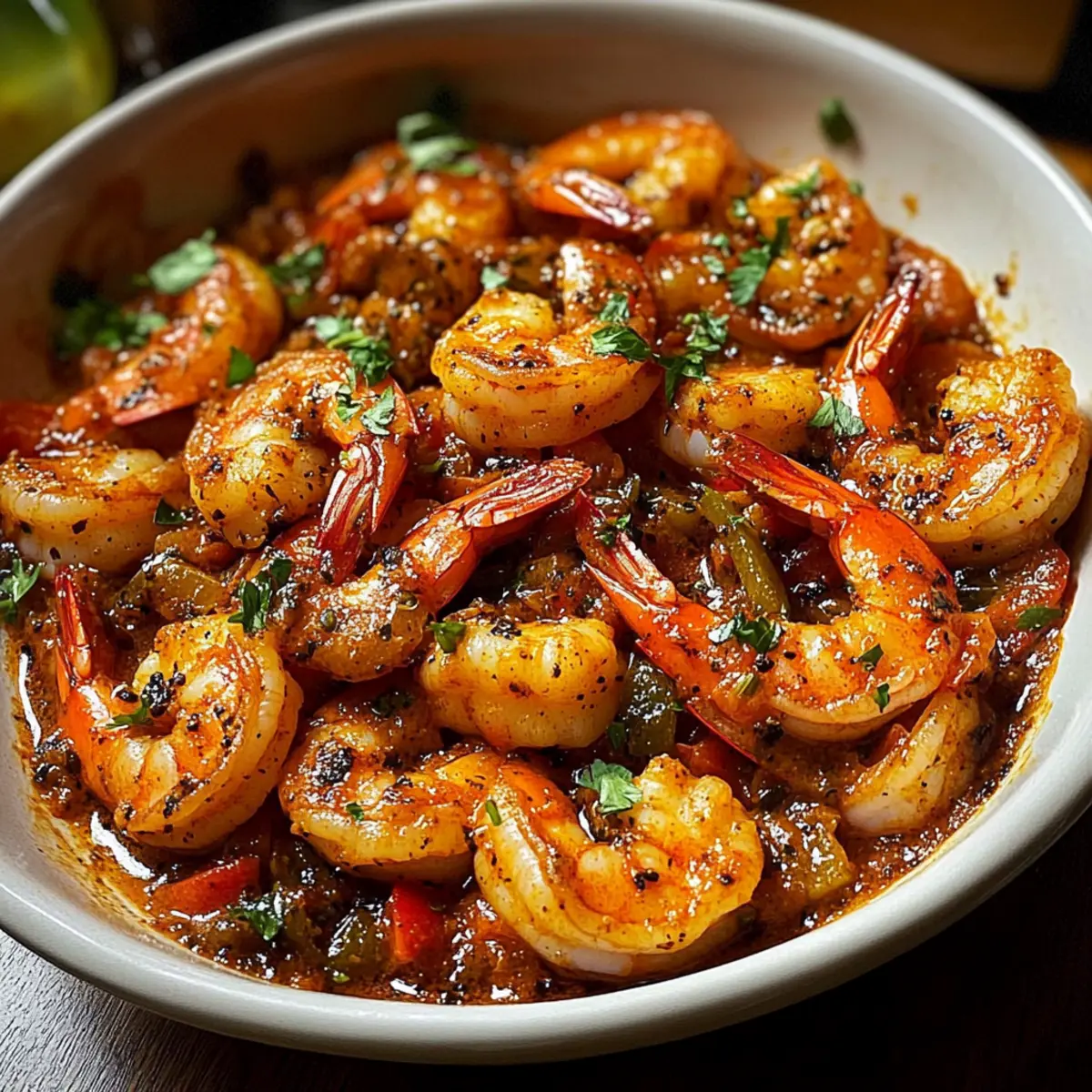 Spicy Voodoo Shrimp: A Smoky Cajun Feast at Home