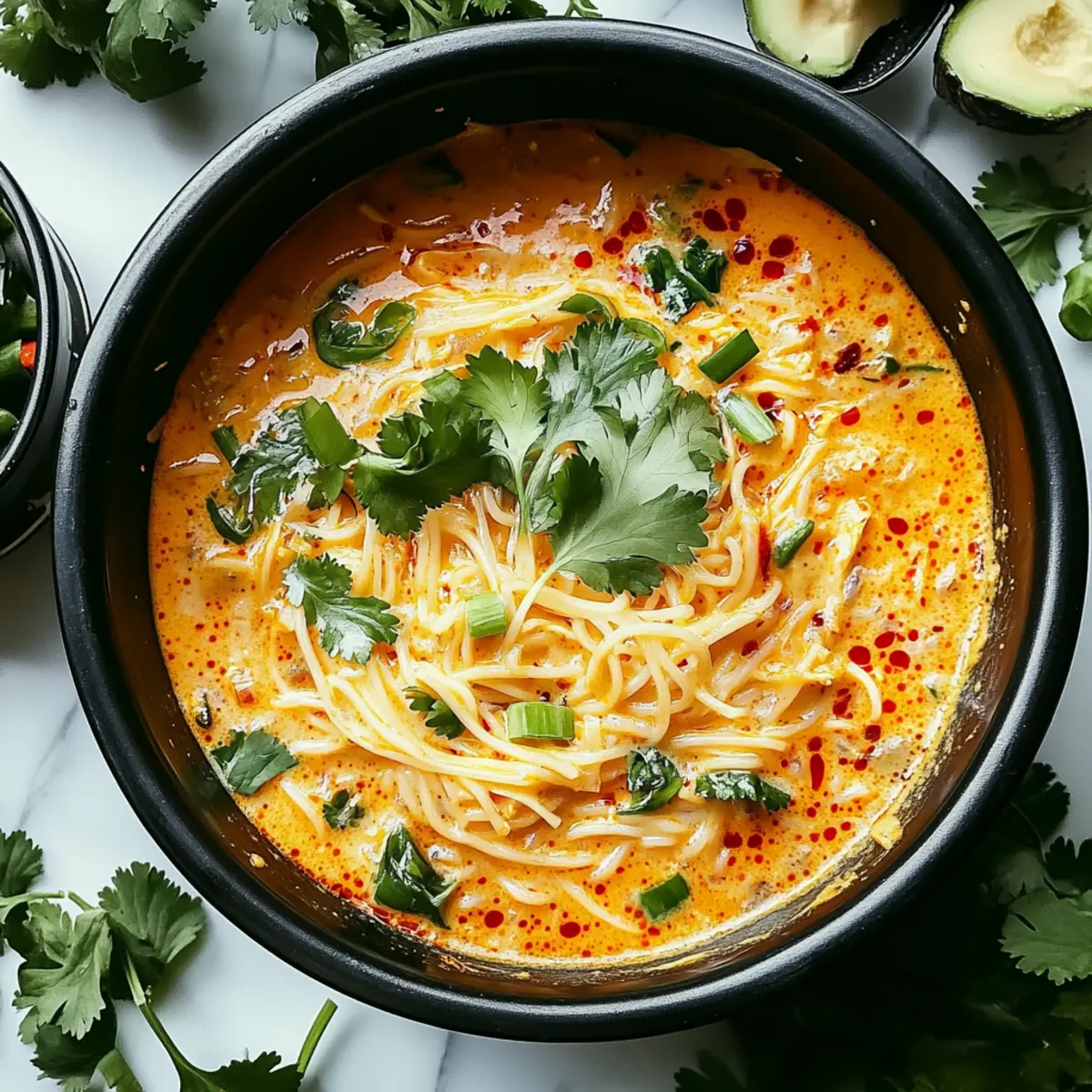 Irresistibly Creamy Spicy Coconut Noodles in 30 Minutes