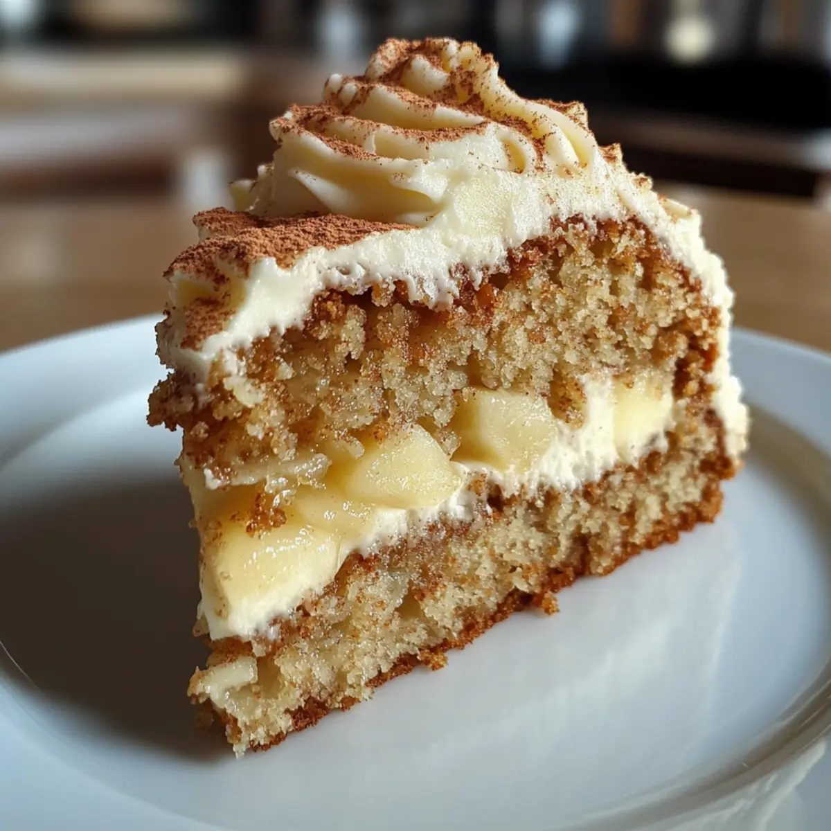 Irresistible Fresh Apple Cake with Cream Cheese Frosting Bliss