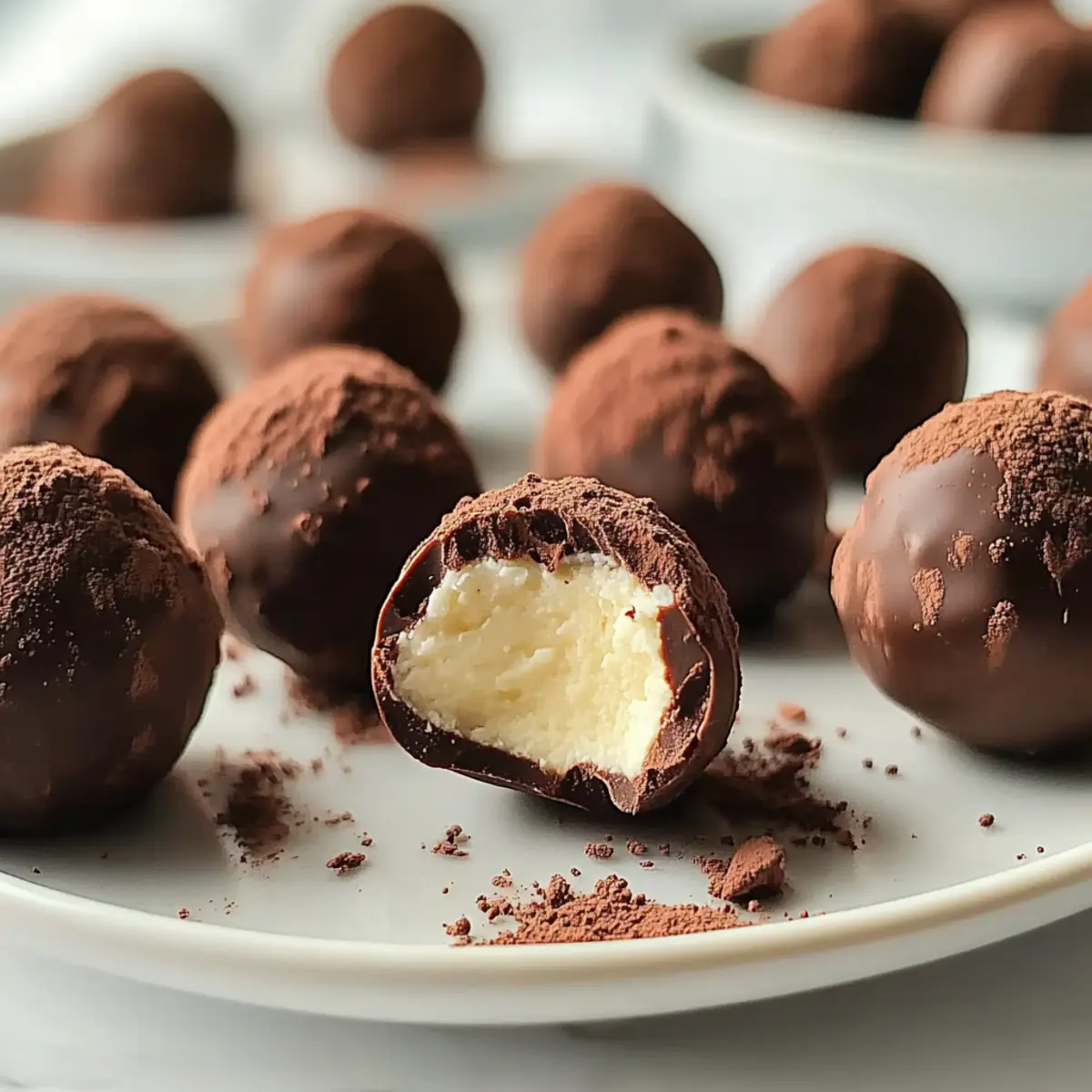 Decadent Cream Cheese Chocolate Truffles that Melt in Your Mouth