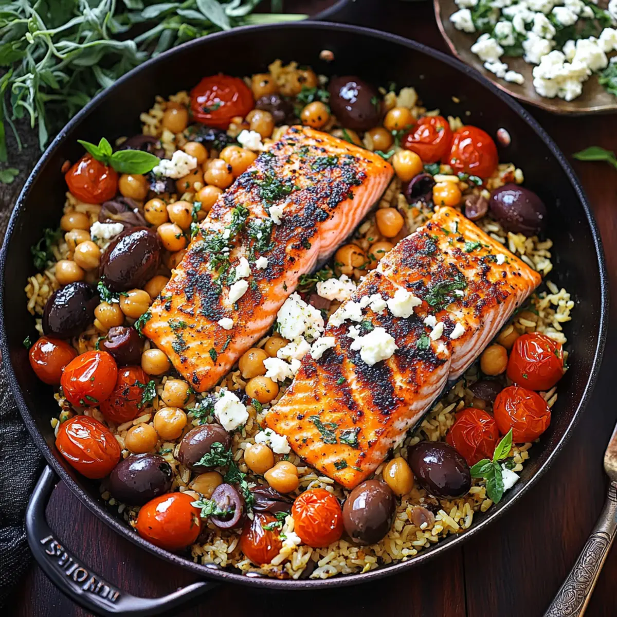 Mediterranean Salmon: Quick One-Pan Delight in 30 Minutes