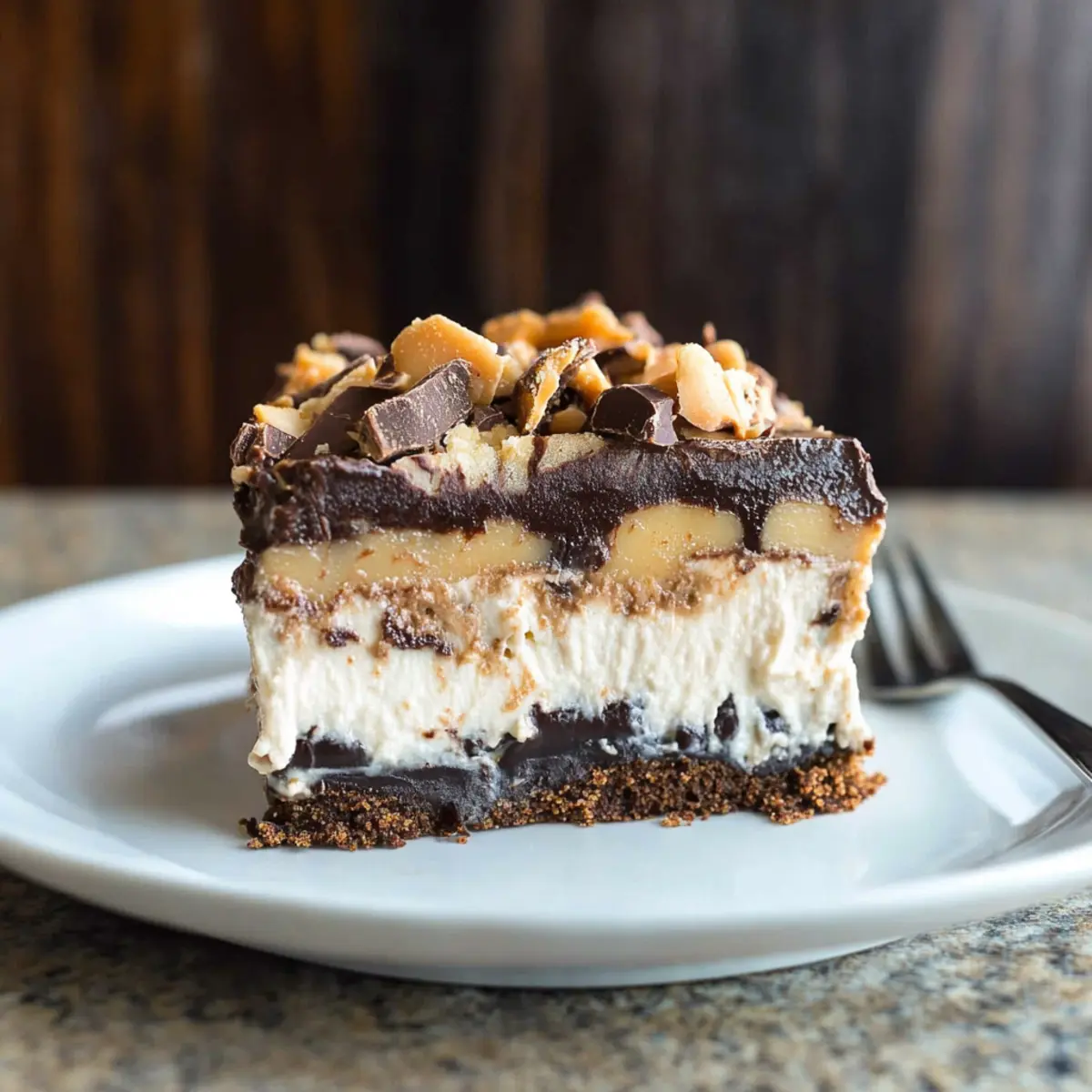 Indulge in No-Bake Peanut Butter Chocolate Lasagna Bliss