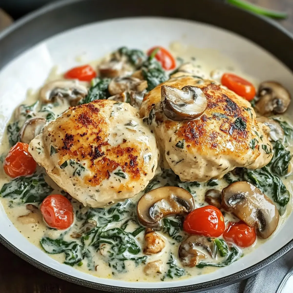 Creamy Mediterranean Chicken Skillet for Effortless Weeknight Dinners