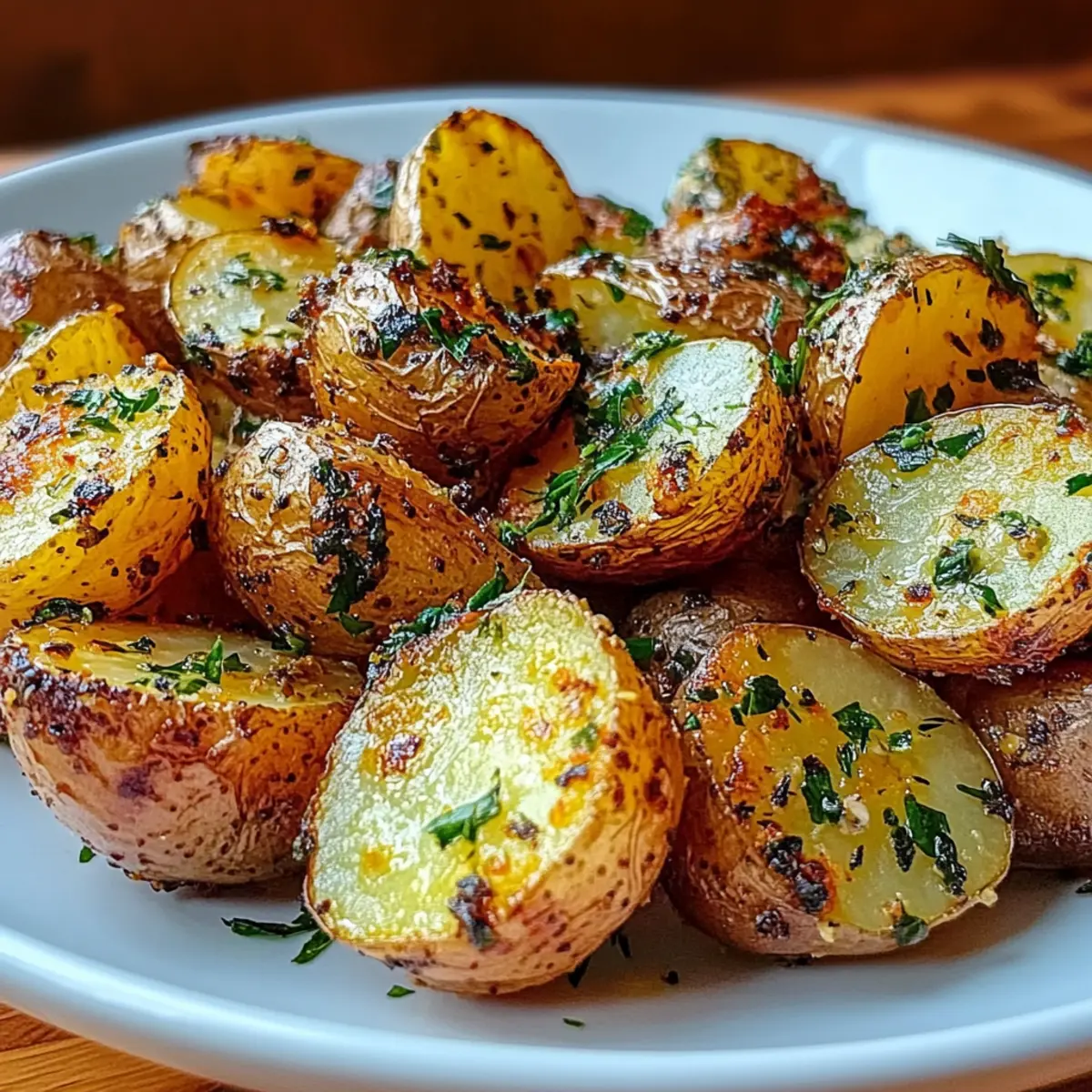 Garlic Herb Roasted Potatoes: Crispy Comfort in Every Bite