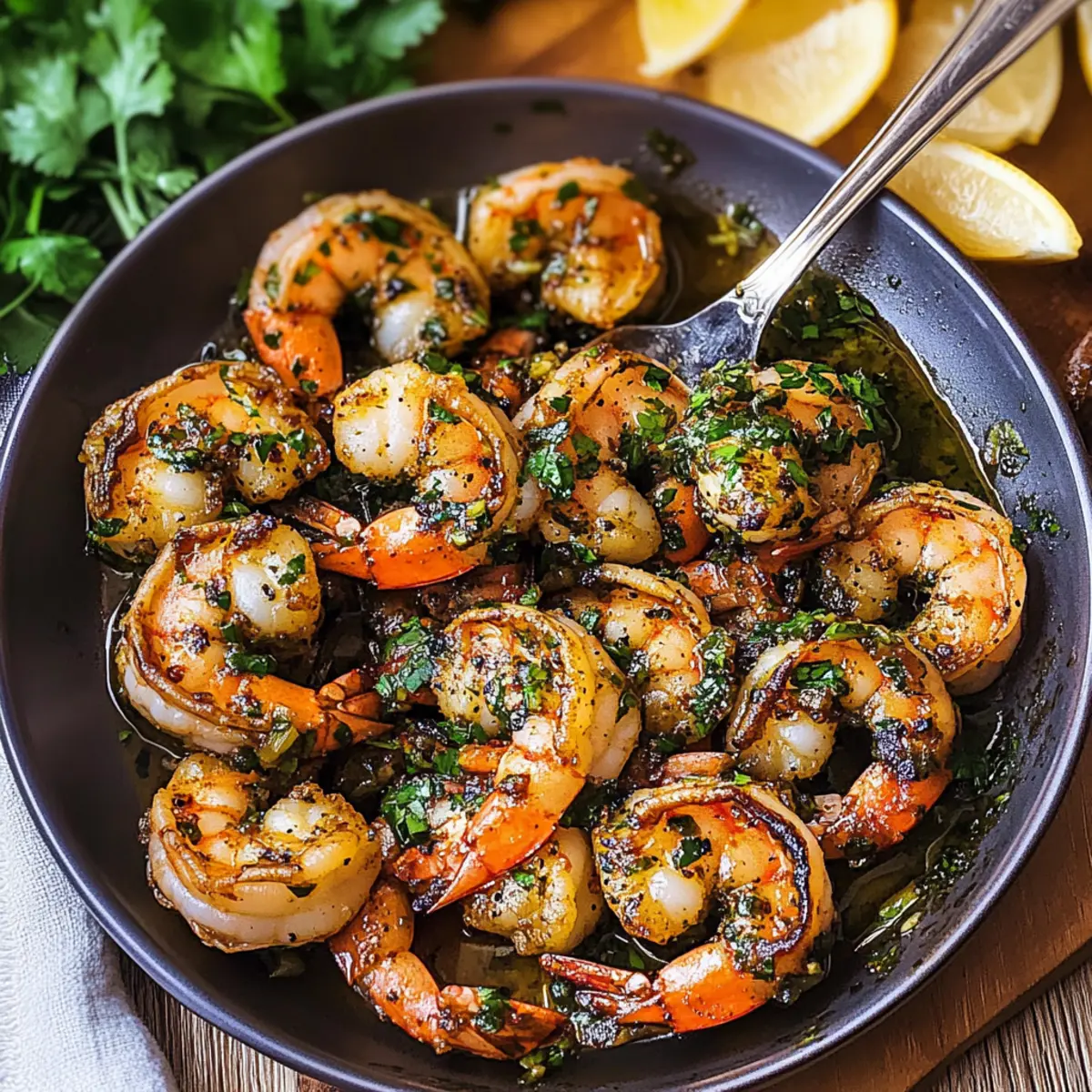 Zesty Pan Seared Chimichurri Shrimp for Vibrant Dinner Bliss