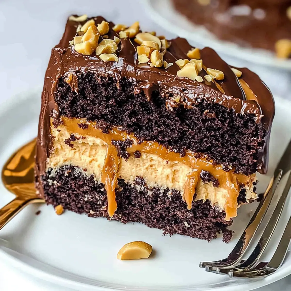 Chocolate Snickers Cake: Indulge in Layers of Bliss