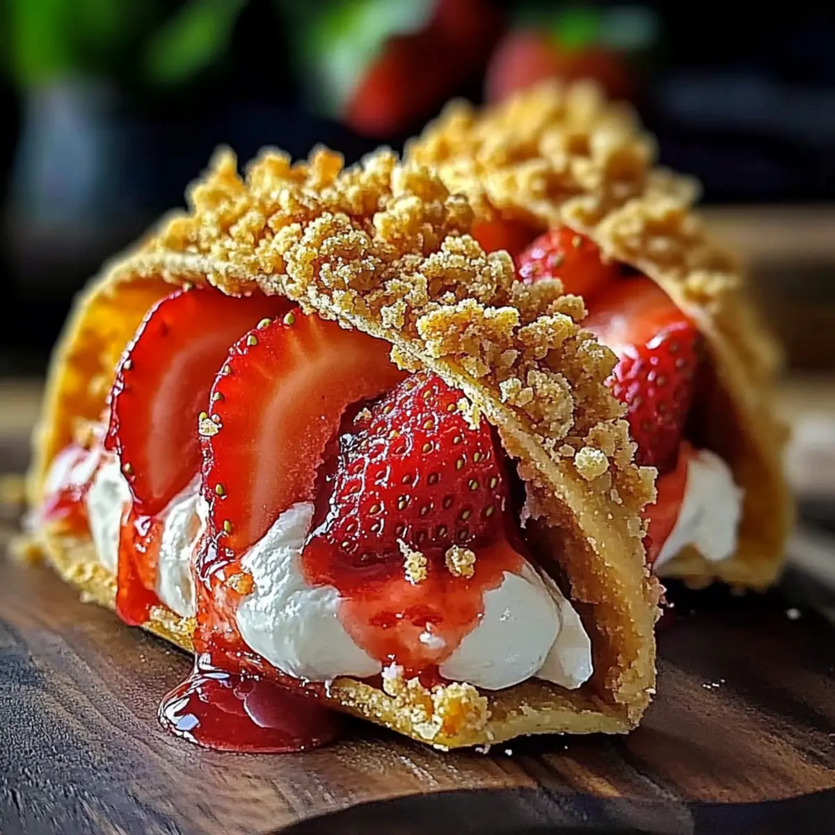 Delicious Strawberry Crunch Cheesecake Tacos You’ll Love