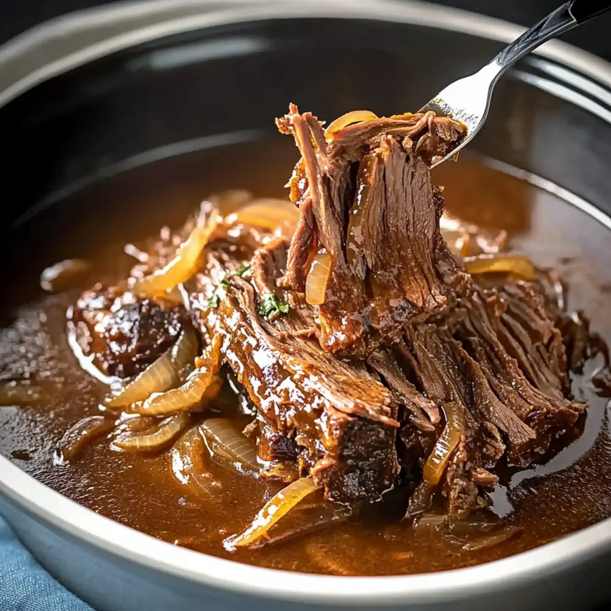 Crock Pot French Onion Pot Roast: Effortless Comfort for All