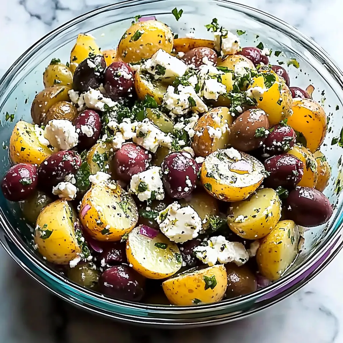 Delicious Olive Greek Potato Salad for Effortless Gatherings