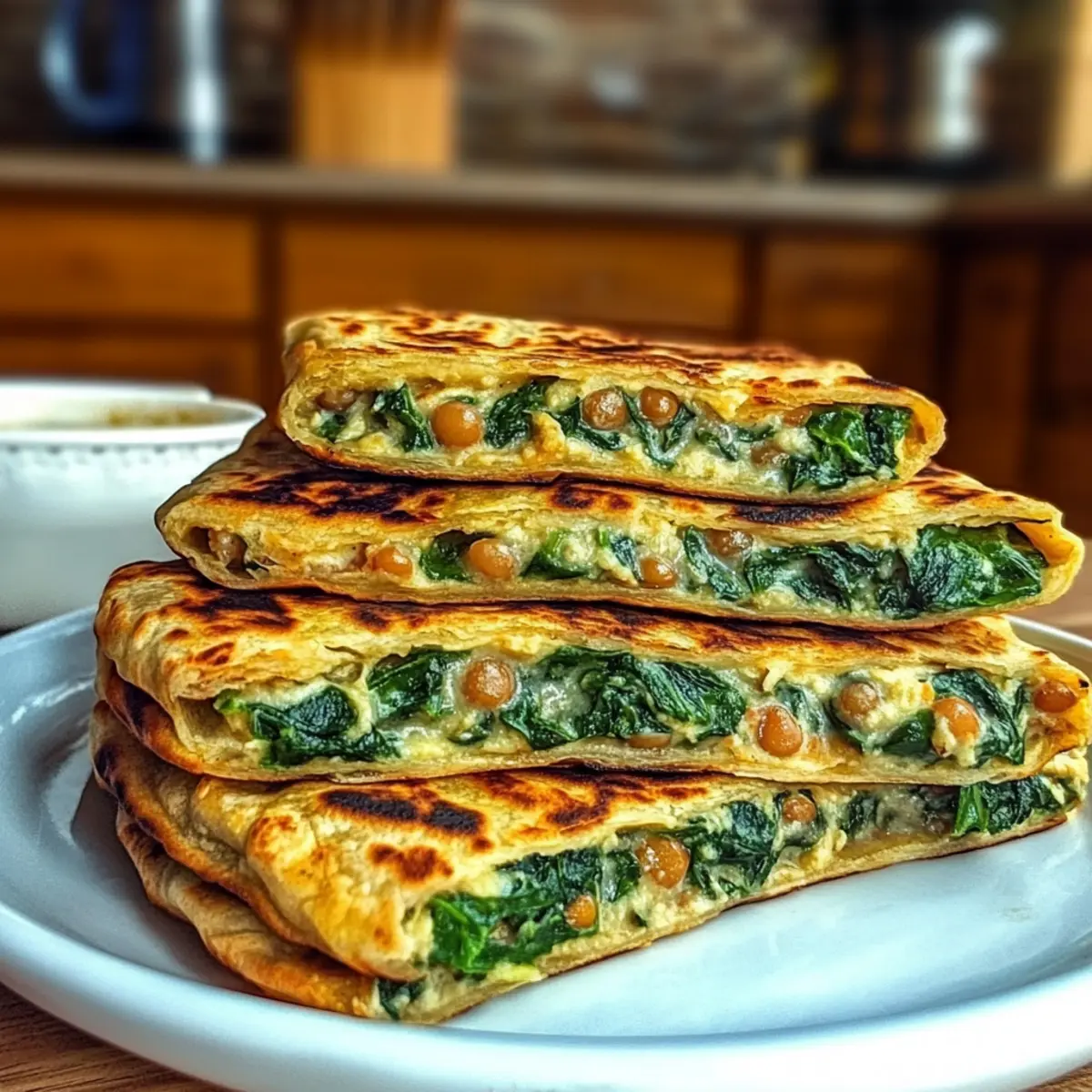 Savor Red Lentil & Spinach Wraps: A Healthy Twist