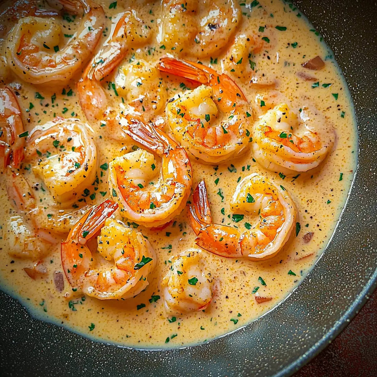 Delicious Creamy Garlic Shrimp in Just 15 Minutes!