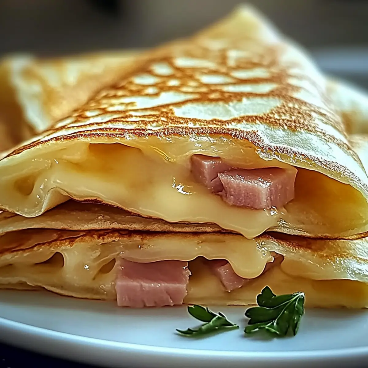 Ham Cheese French Crêpes That Will Make You Feel Fancy