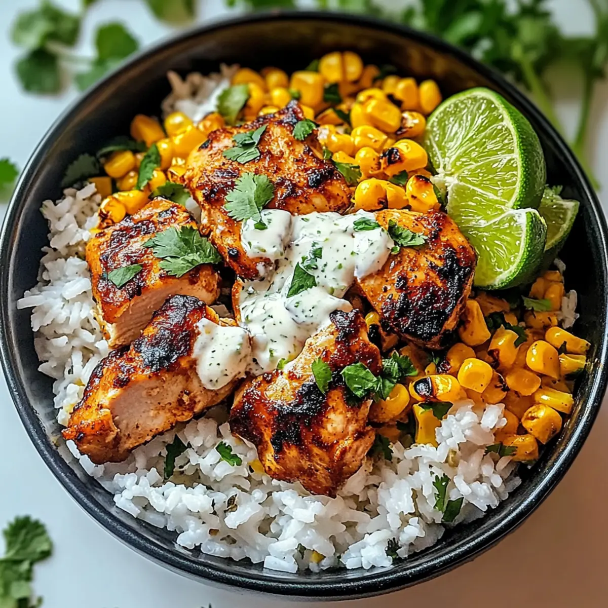 Ultimate Street Corn Chicken Rice Bowl for Flavor Lovers