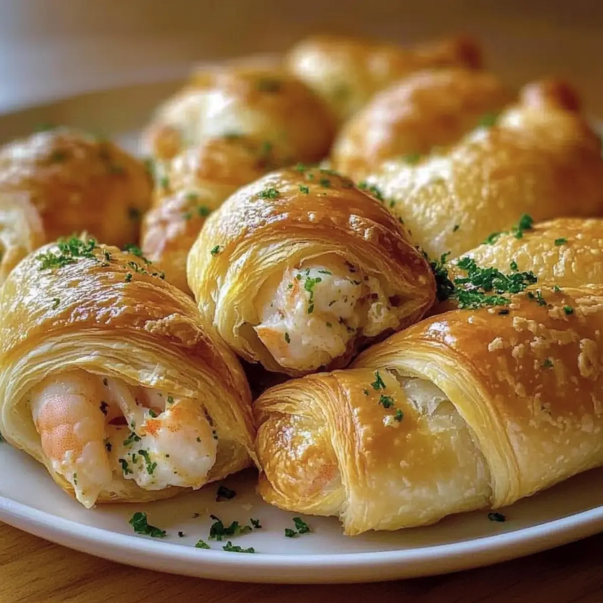 Savory Shrimp And Crab Stuffed Crescent Bombs for Easy Dinners