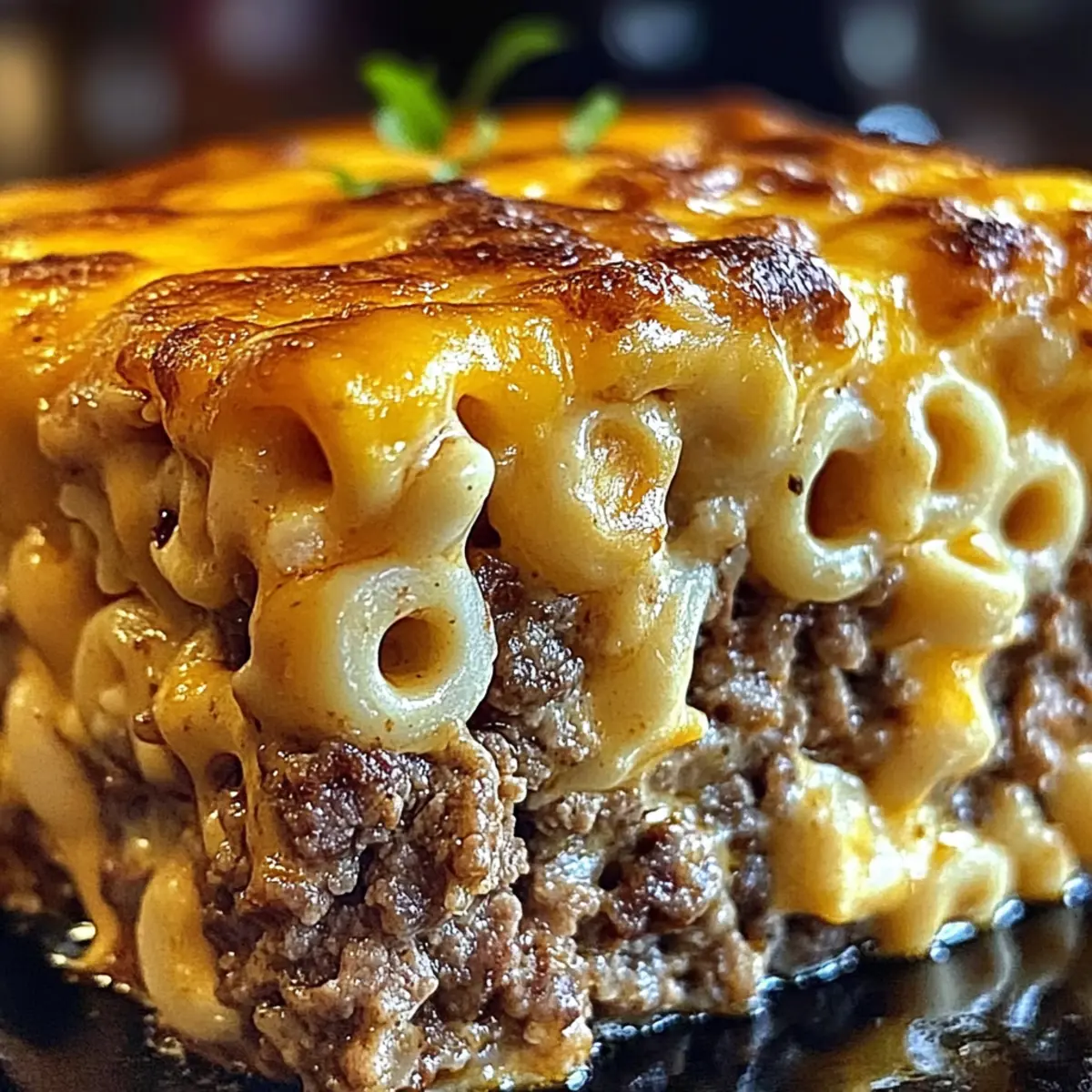 Mac and Cheese Meatloaf Casserole: Comfort Food Delight