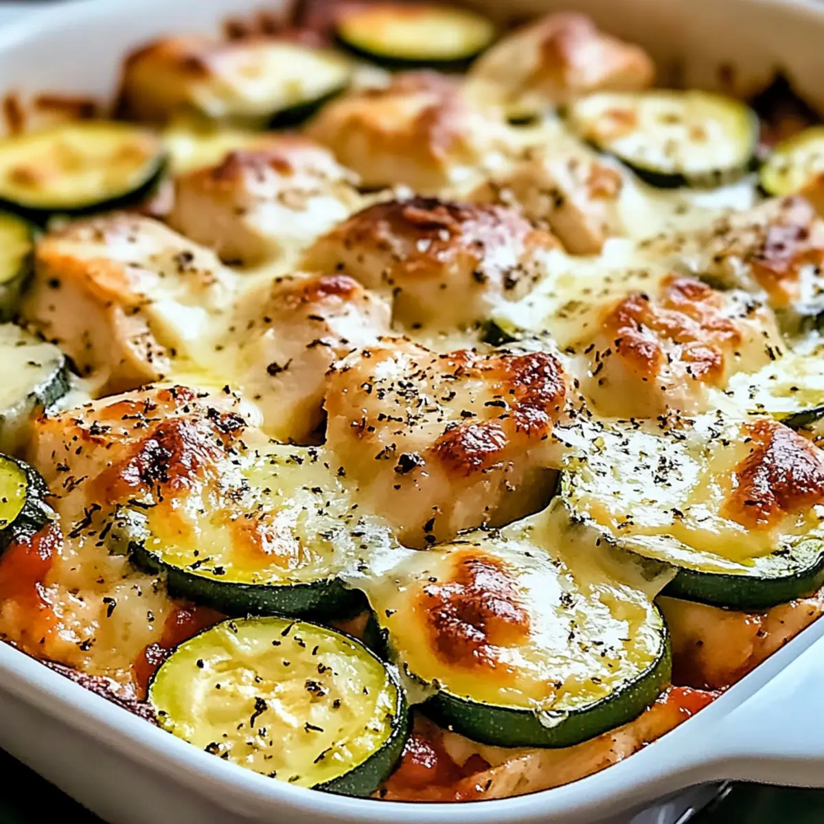 Savor the Comfort of Chicken Zucchini Bake Tonight