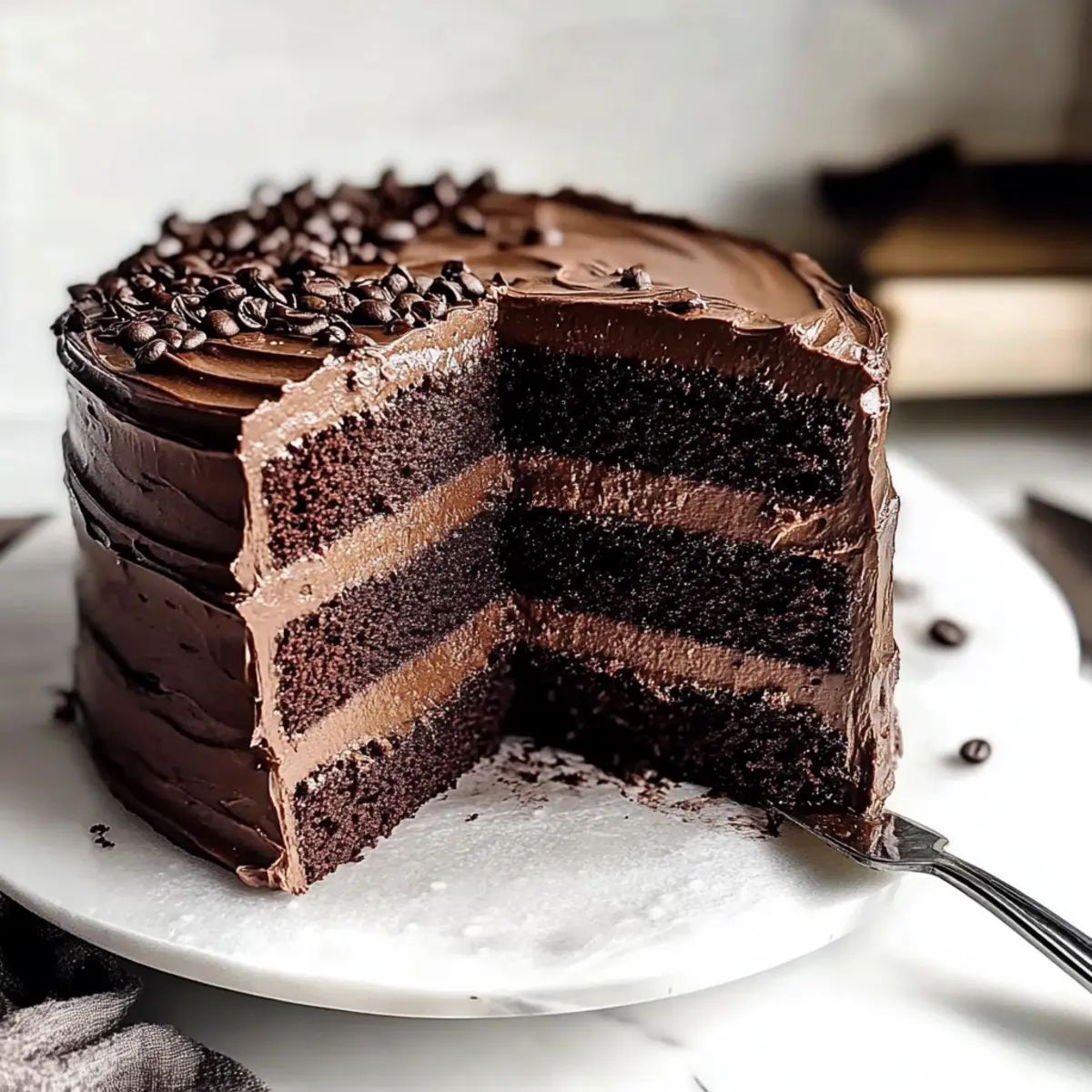 Decadent Chocolate Espresso Cake for Mocha Lovers Delight