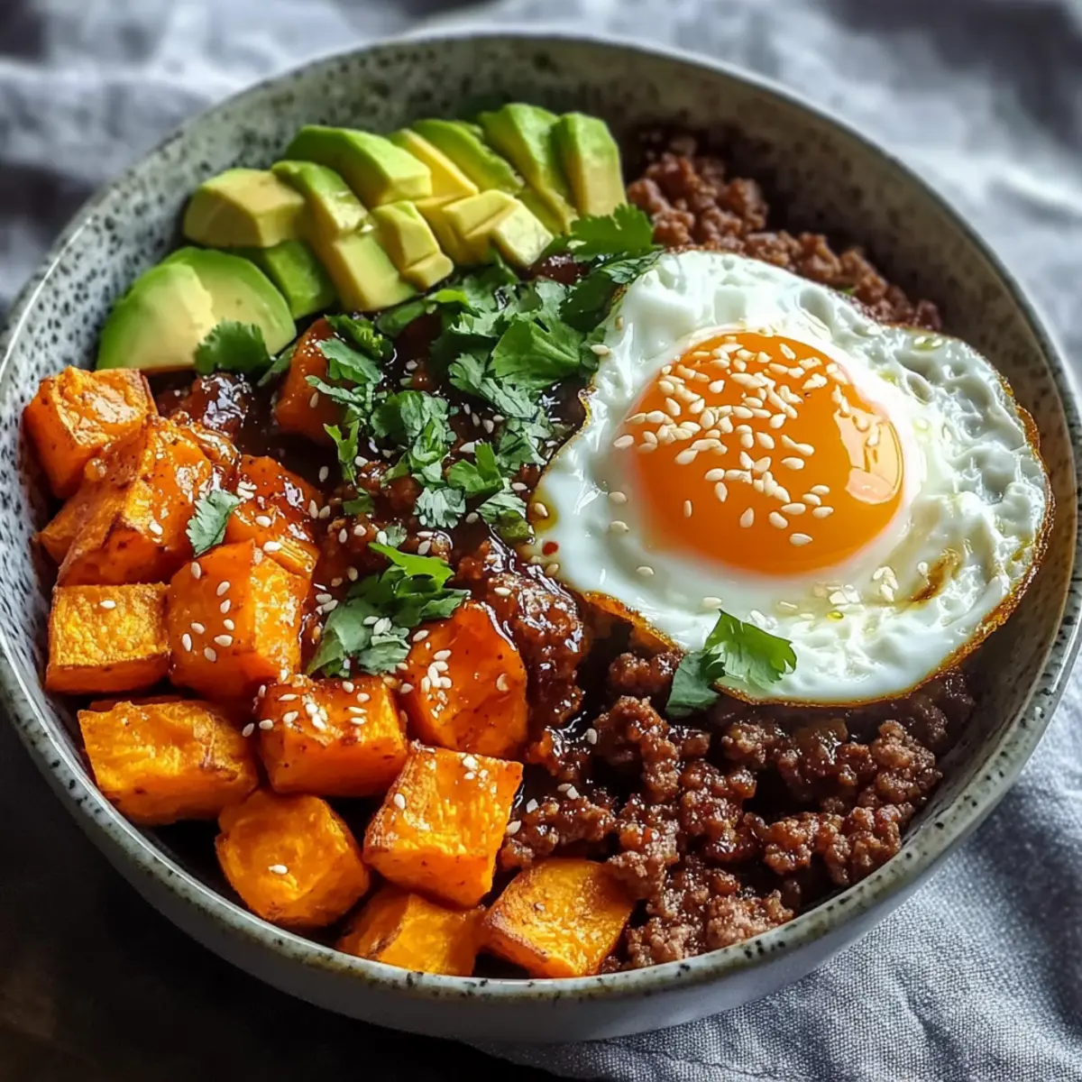 Hot Honey Ground Beef Bowls for a Sweet-Spicy Delight