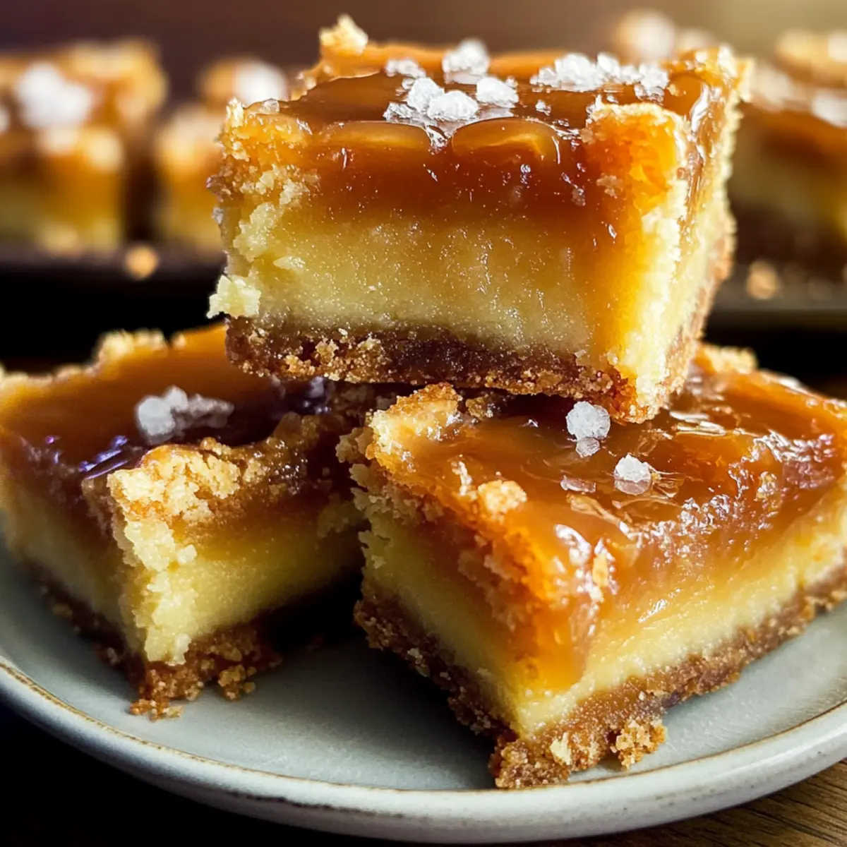 Salted Caramel Gooey Butter Bars You'll Crave Again and Again