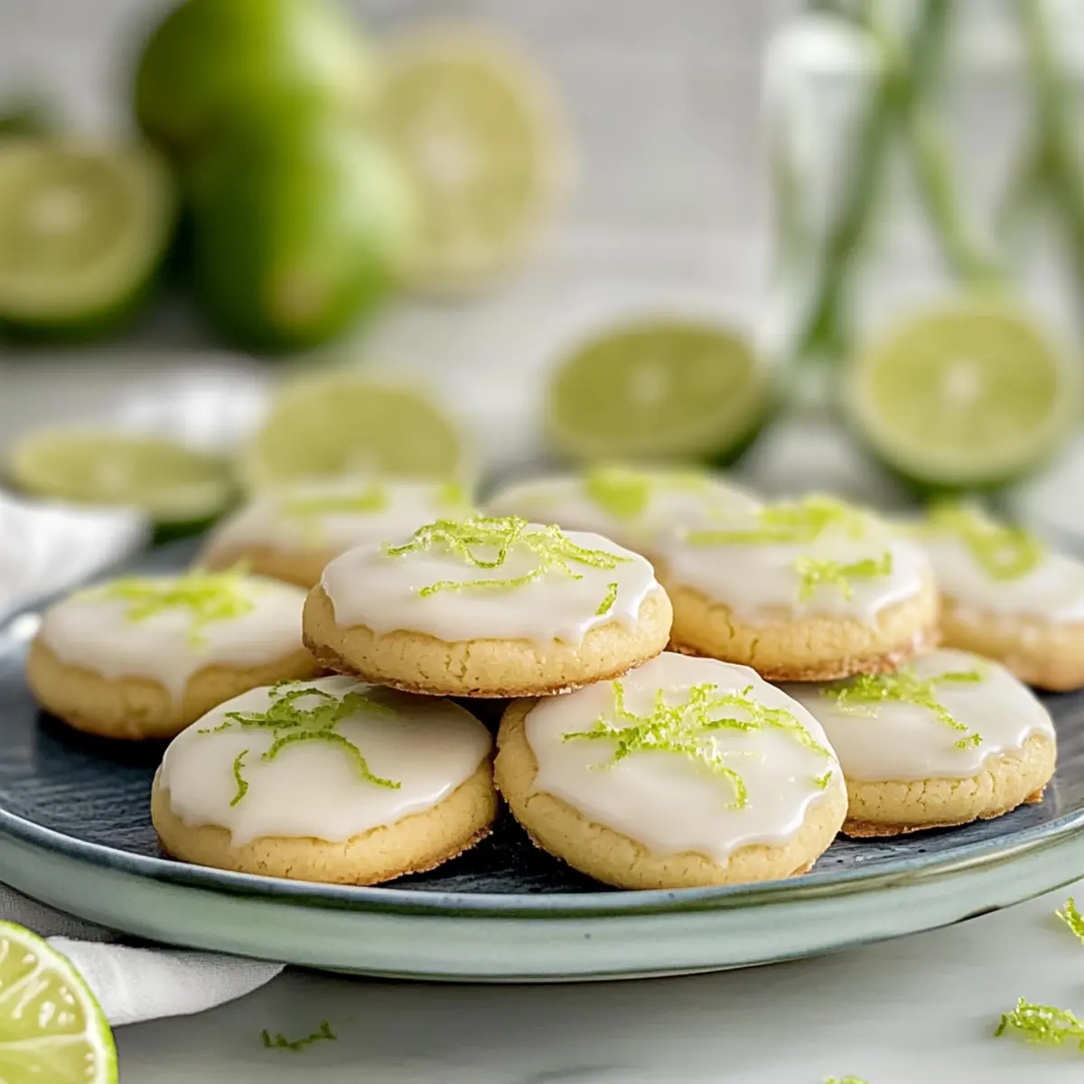 Deliciously Buttery Lime Shortbread Cookies You’ll Love