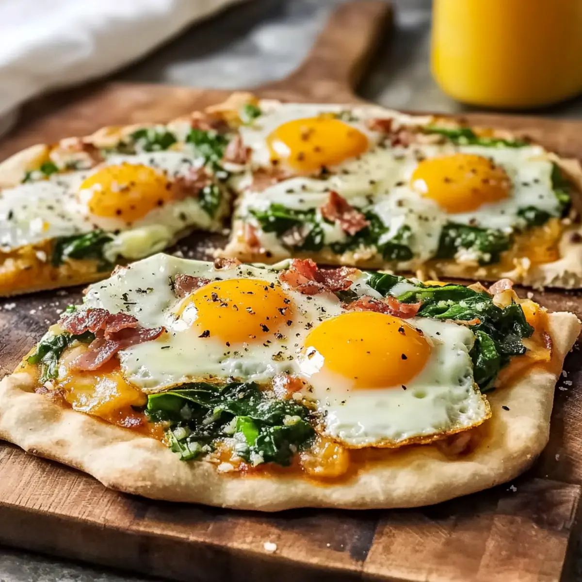 Delicious Breakfast Flatbread: Customize Your Morning Treat