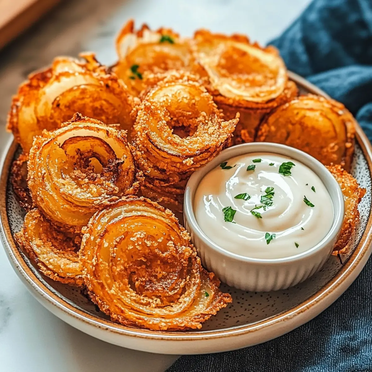 Crispy Homemade Onion Ring Chips: A Snack You'll Love
