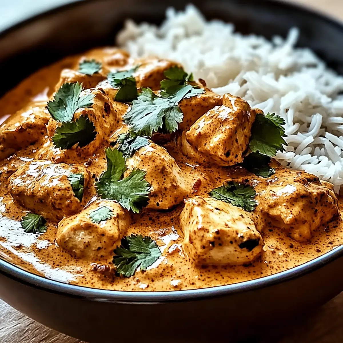 Crockpot Creamy Coconut Chicken Tikka Masala for Cozy Nights
