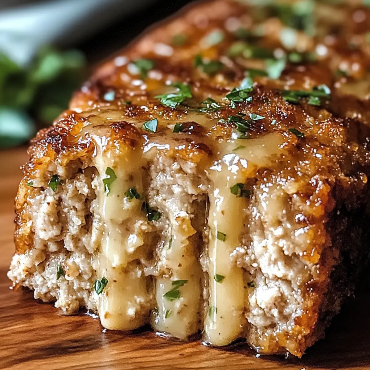 Garlic Parmesan Chicken Meatloaf for Cozy Family Dinners