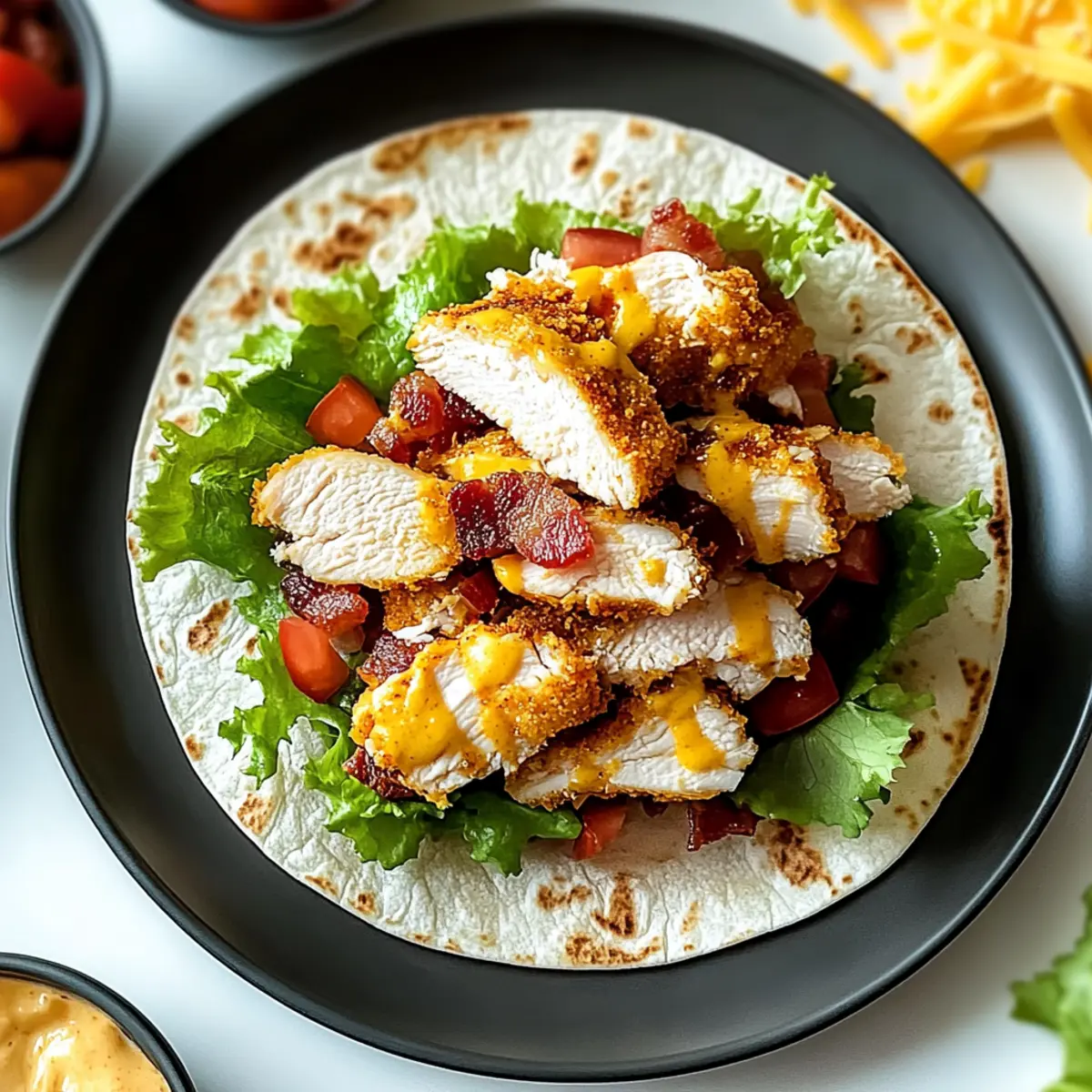 Crispy Chicken Bacon Ranch Wrap: Your New Favorite Comfort Food