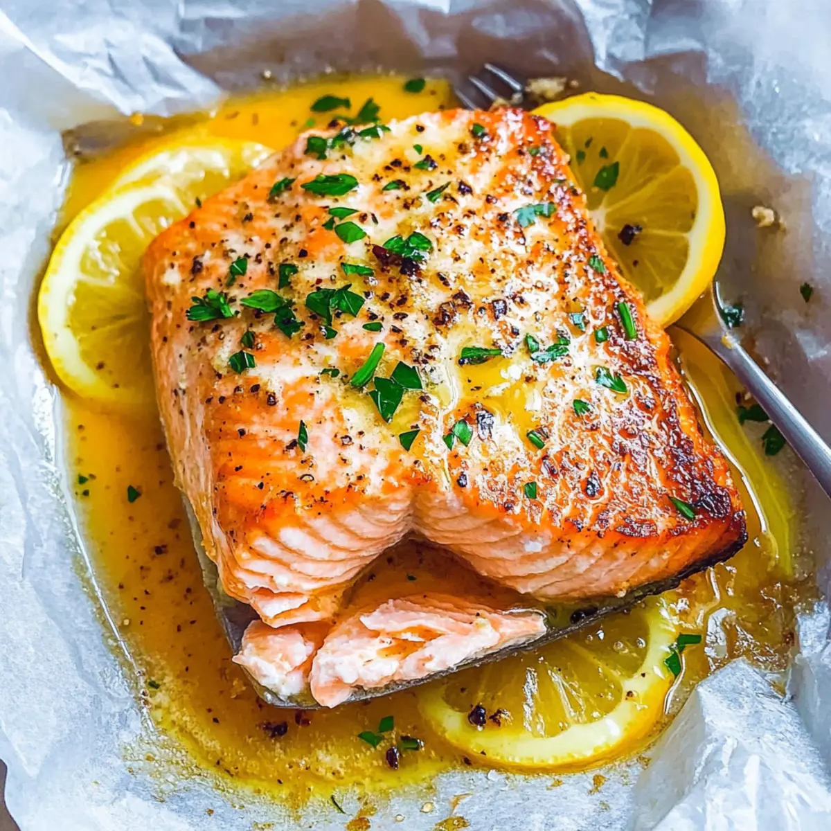 Savory Sheet Pan Lemon Garlic Butter Salmon in 30 Minutes