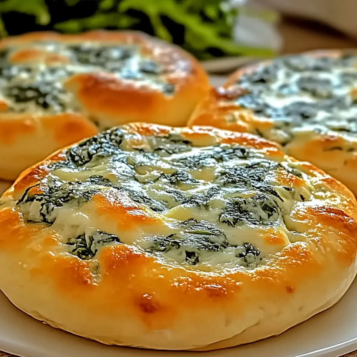 Spinach Cottage Cheese Flagels for a Healthy Snack Delight