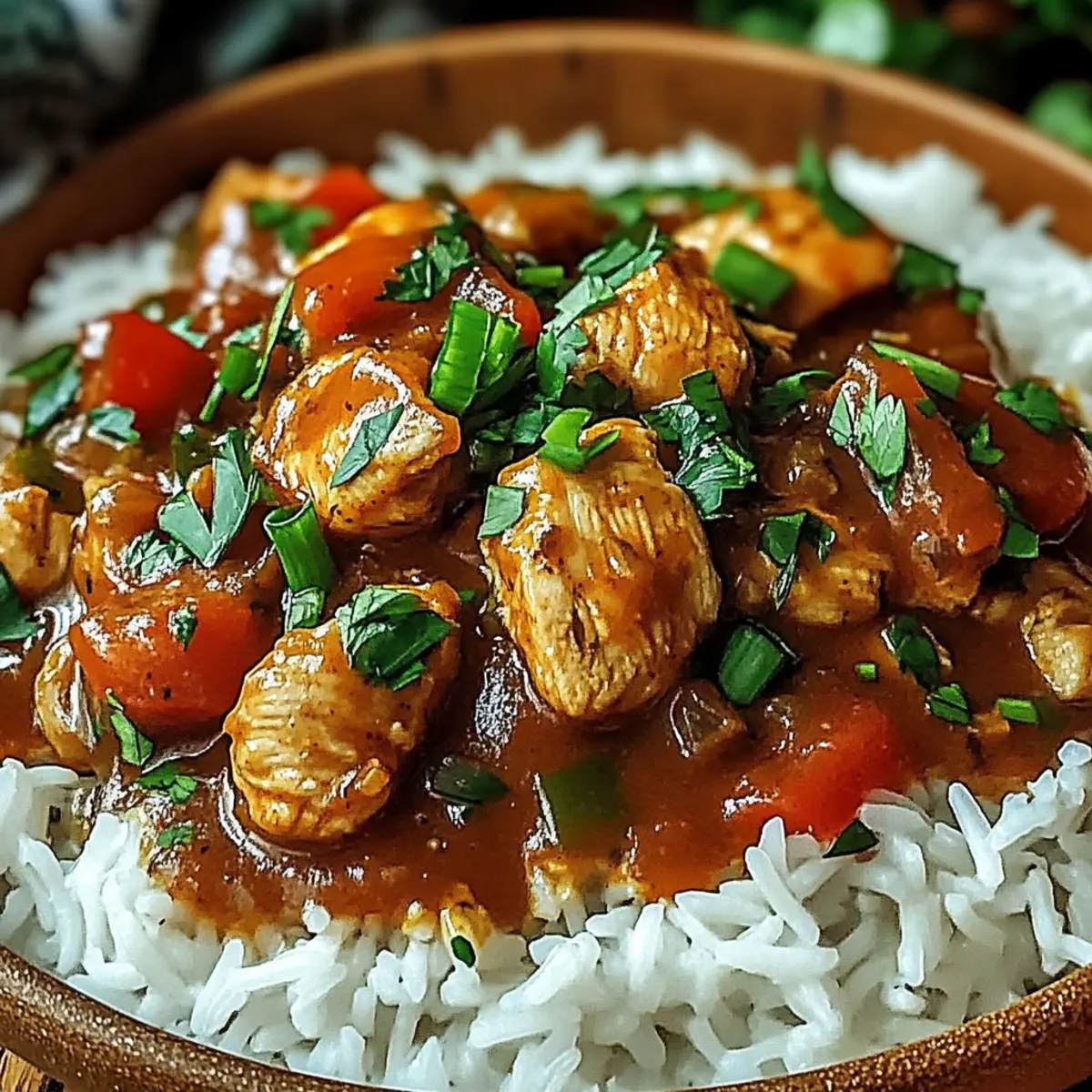 Cajun Chicken Étouffée: Quick Comfort Food in Under an Hour