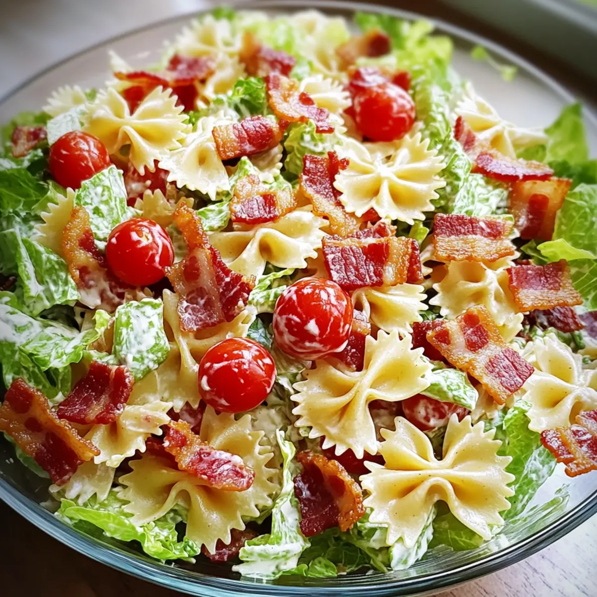BLT Pasta Salad: Creamy, Crunchy, and Perfectly Refreshing