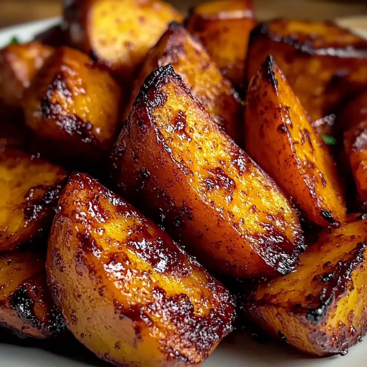 Honey Cinnamon Roasted Sweet Potatoes for Cozy Nights