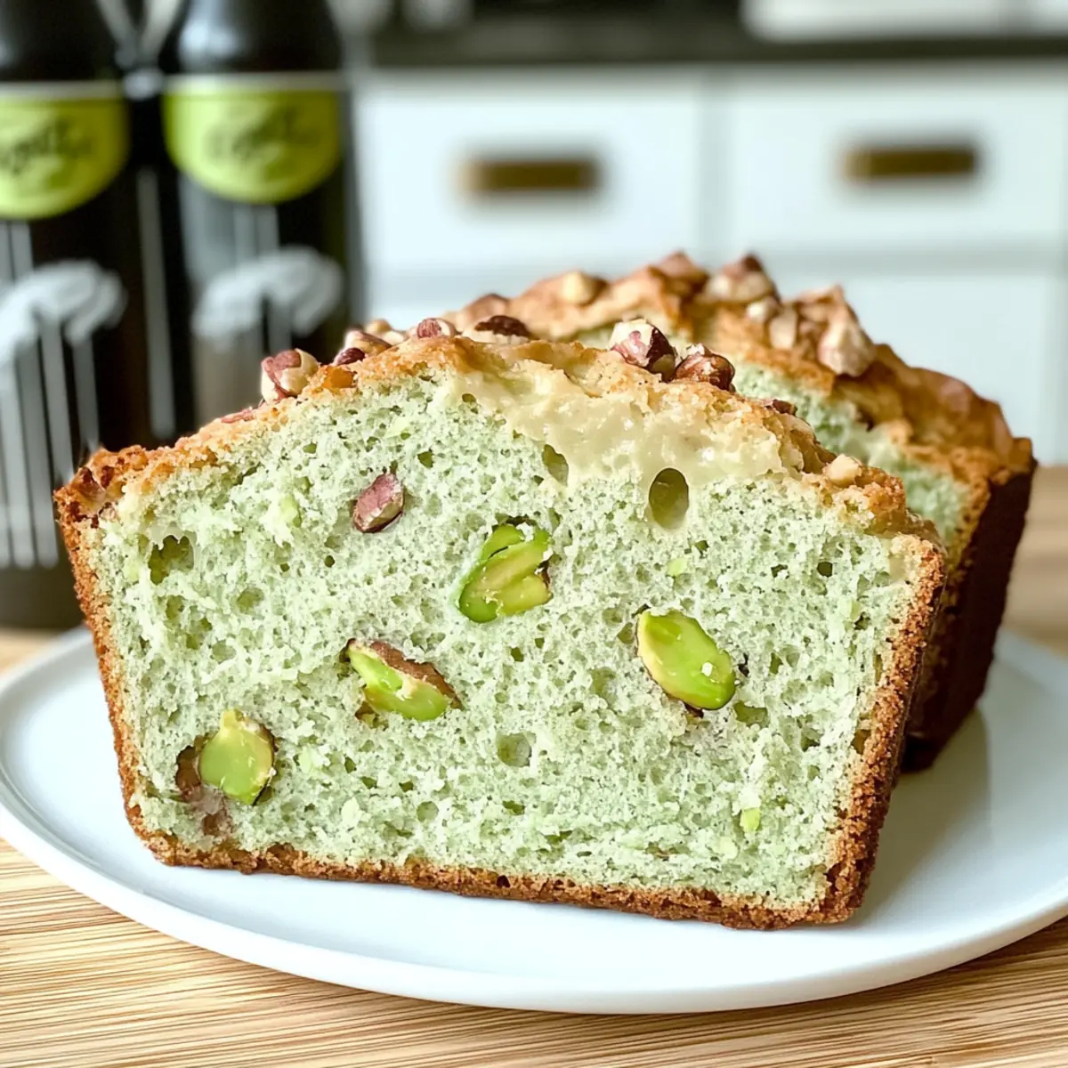 Moist Pistachio Pudding Bread That's Perfect for Any Moment