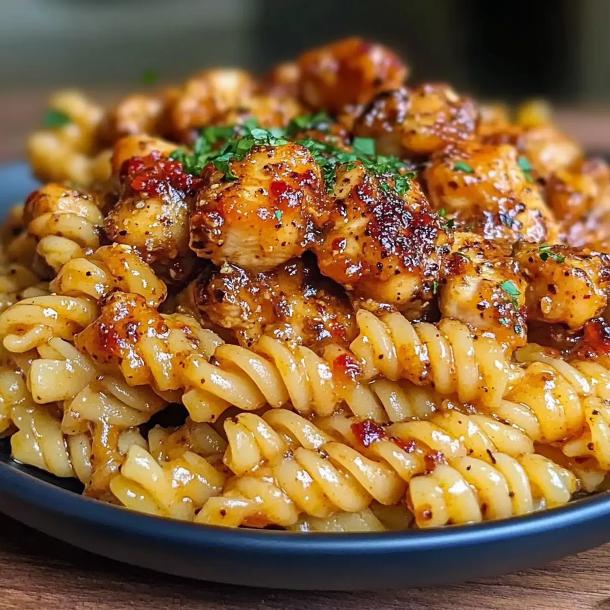 Sweet & Spicy Honey Pepper Chicken Pasta Ready in 30 Minutes