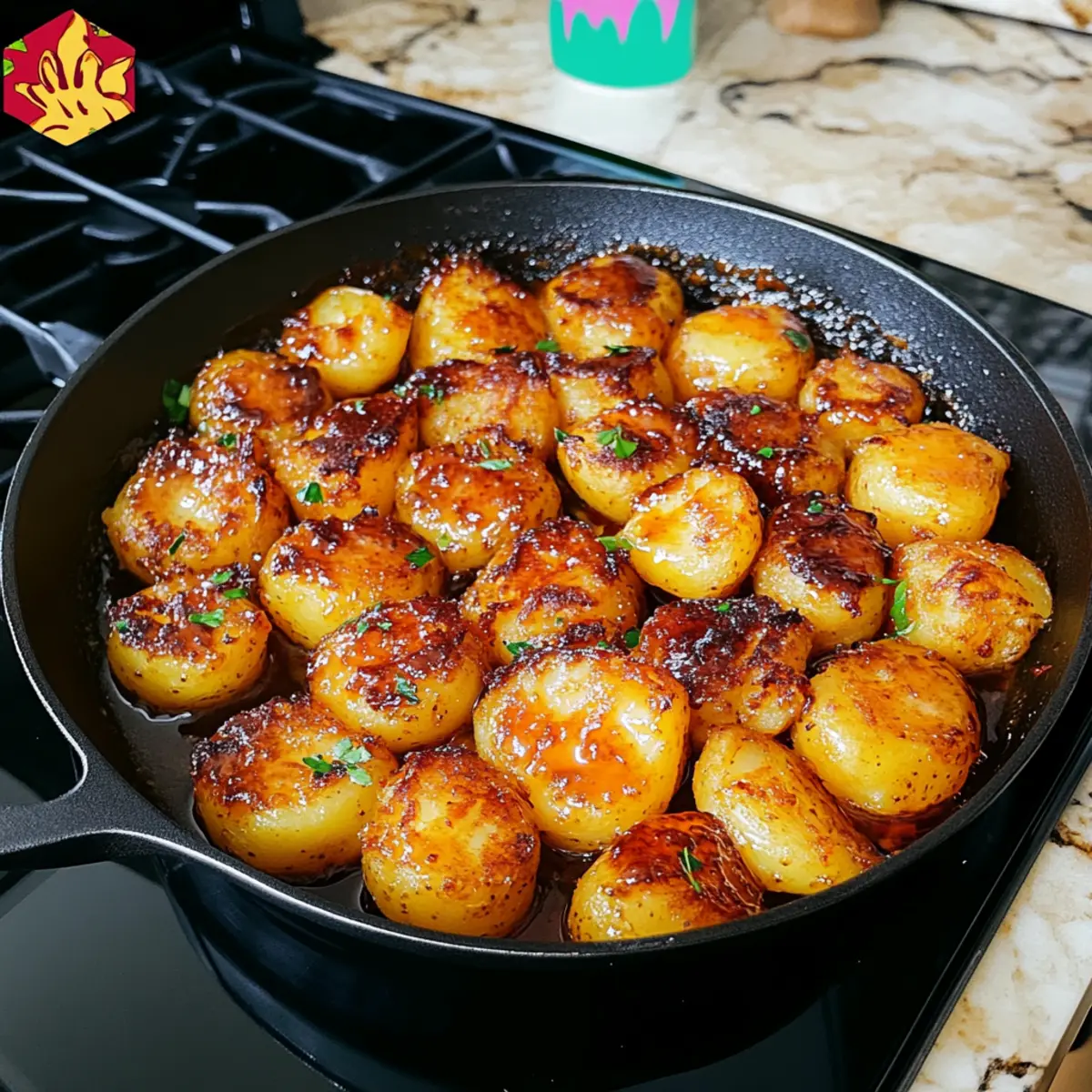 Honey Butter Smashed Potatoes Recipe: Sweet, Savory Comfort!