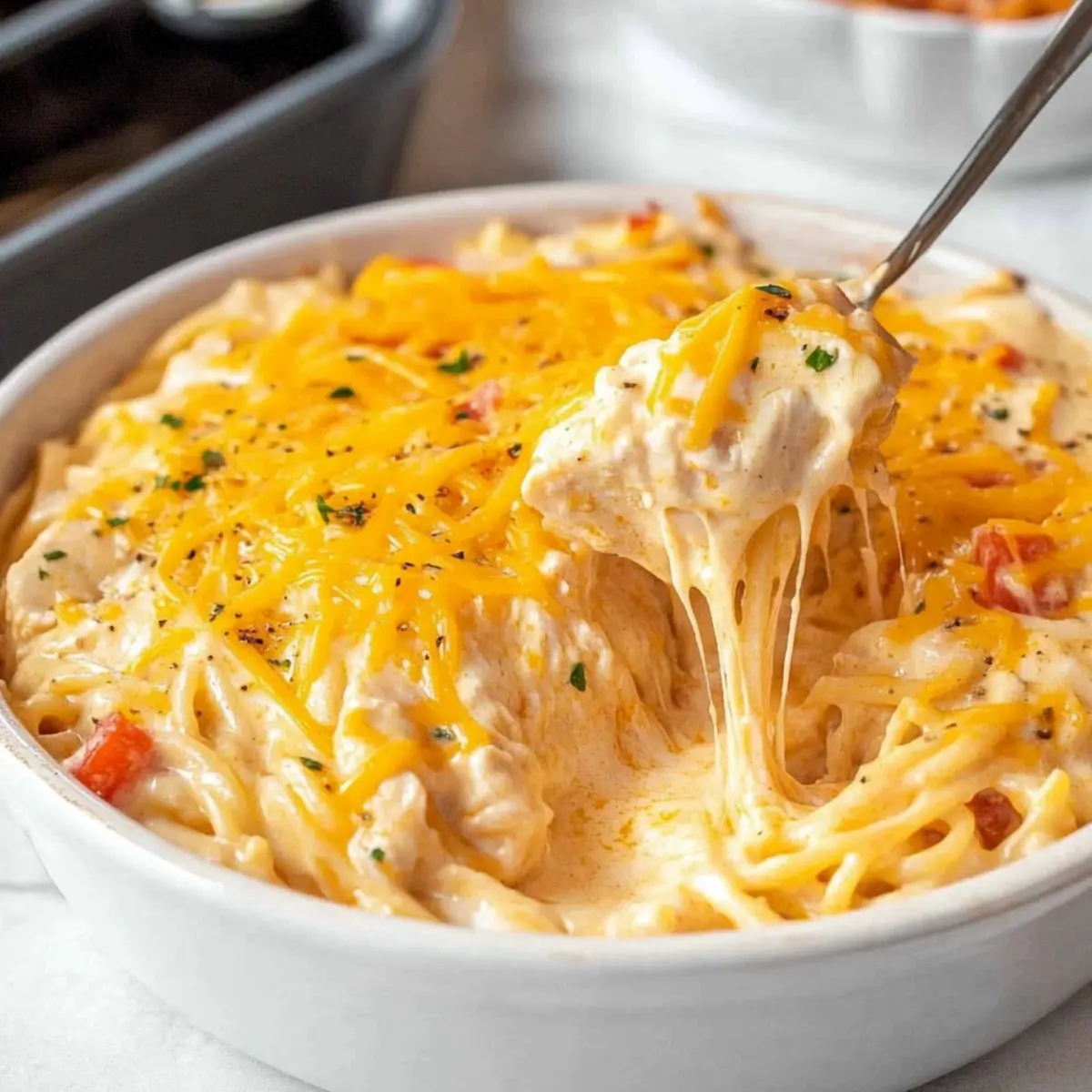 Creamy Chicken Spaghetti with Rotel for Quick Comfort Food
