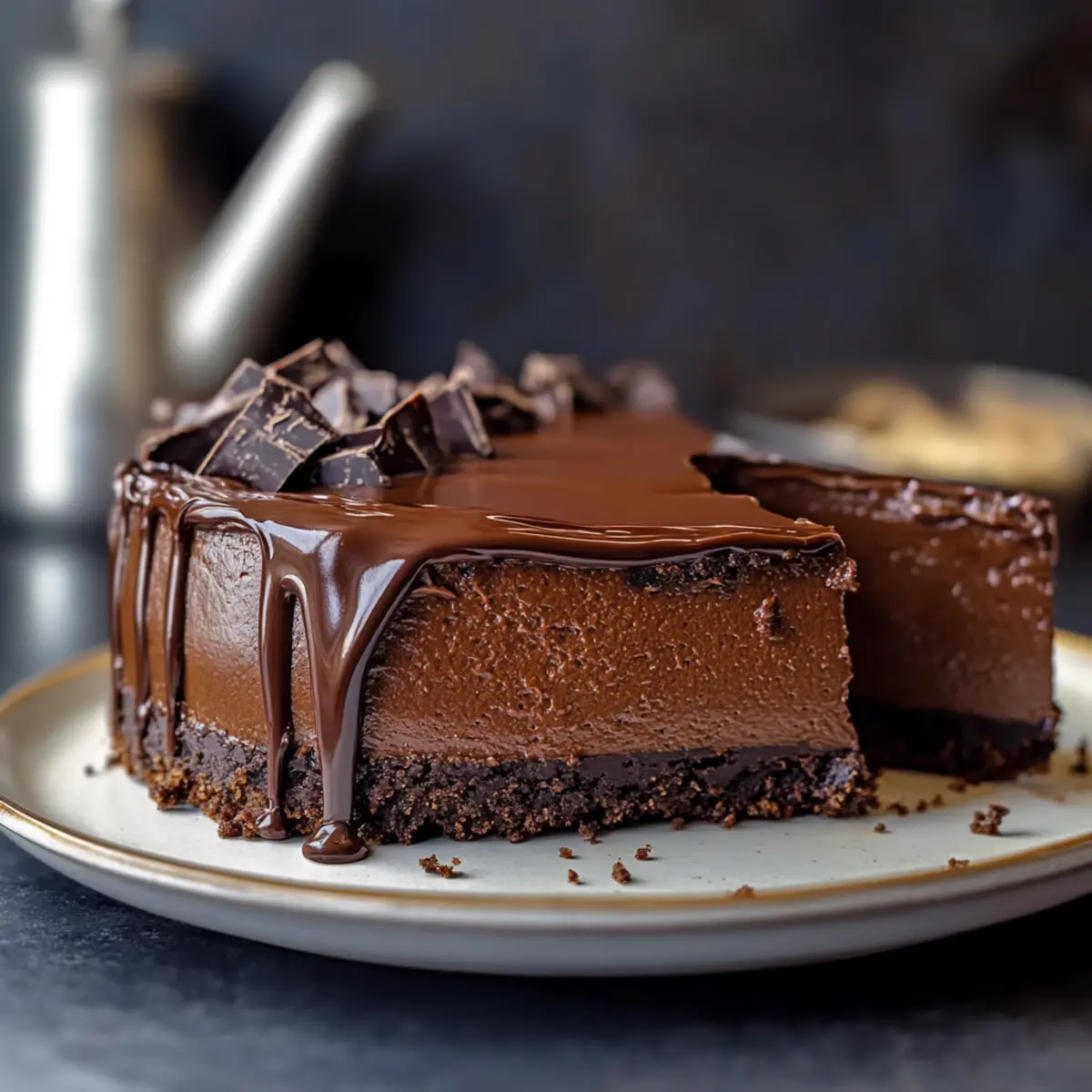 Indulge in Dreamy Chocolate Cheesecake Bliss Today