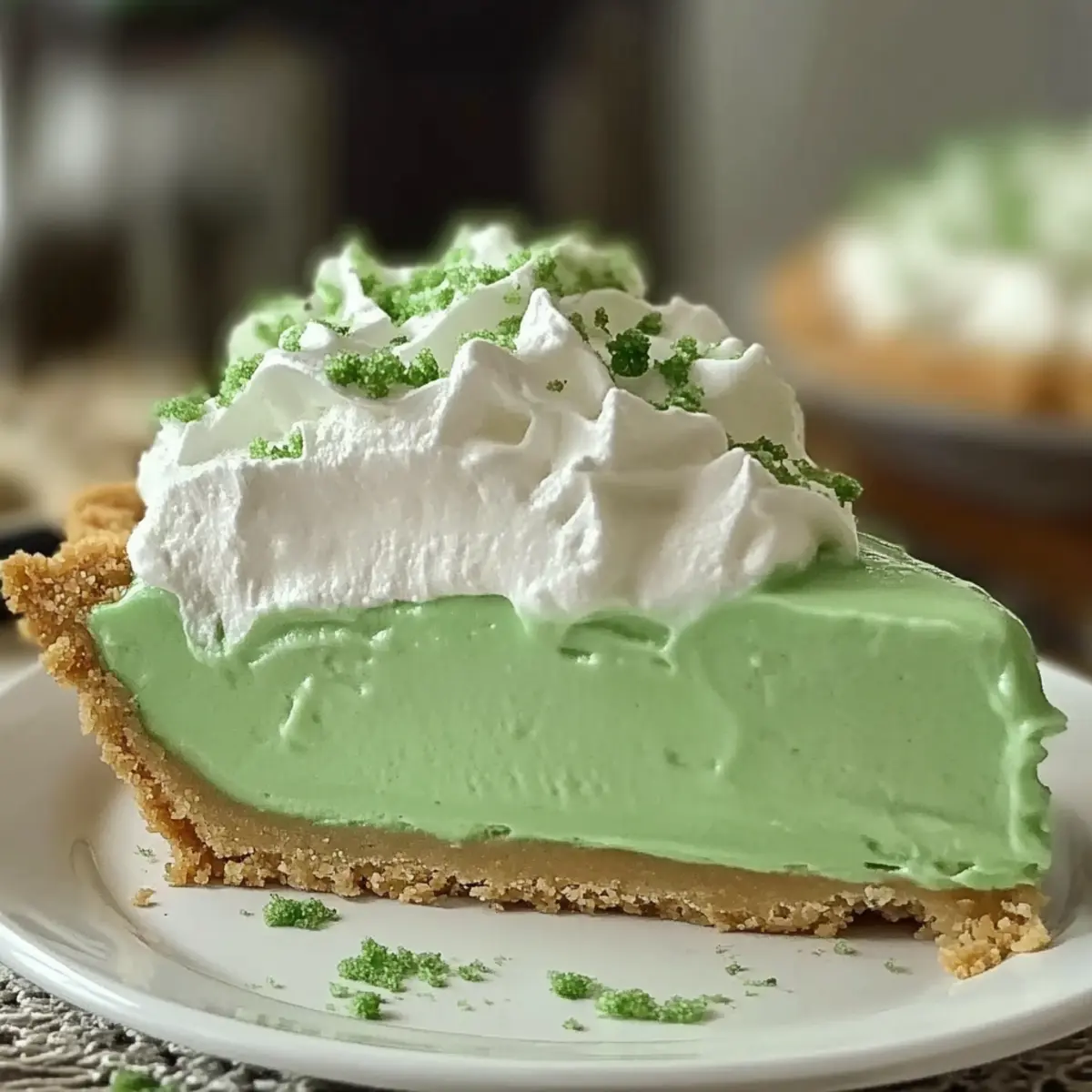 Shamrock Shake Pie: A Festive No-Bake Delight for Everyone