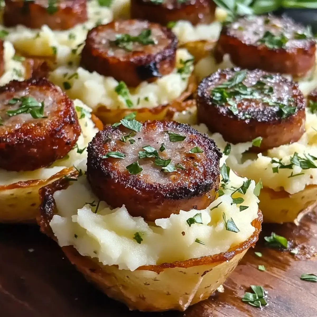 Crispy St. Patrick’s Irish Bangers & Mash Cups That Wow