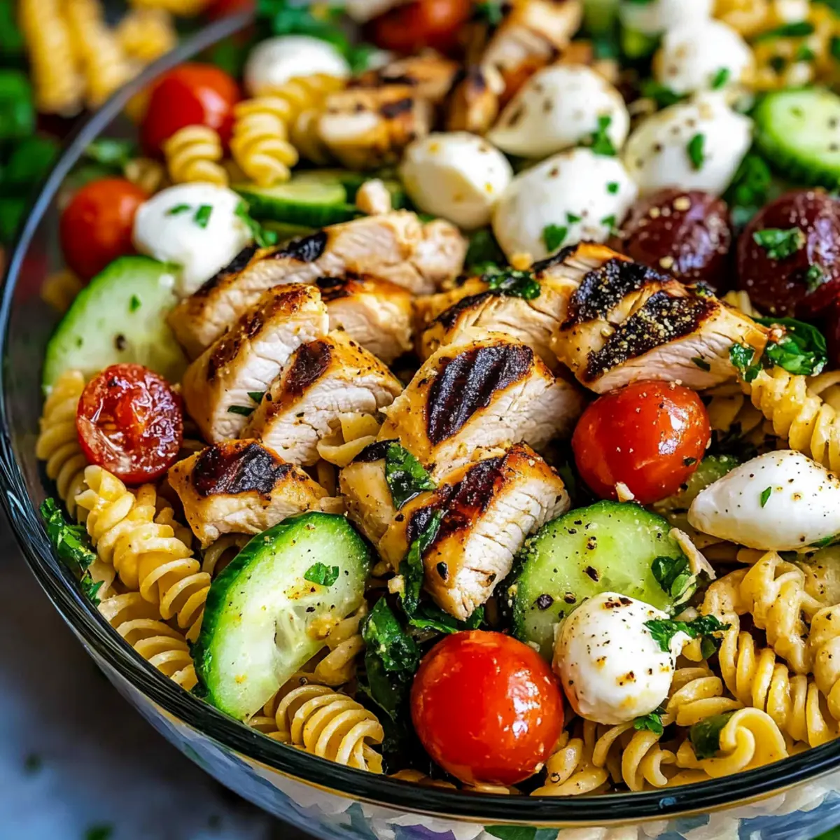 Delicious Chicken Pasta Salad: Quick, Healthy & Bursting with Flavor