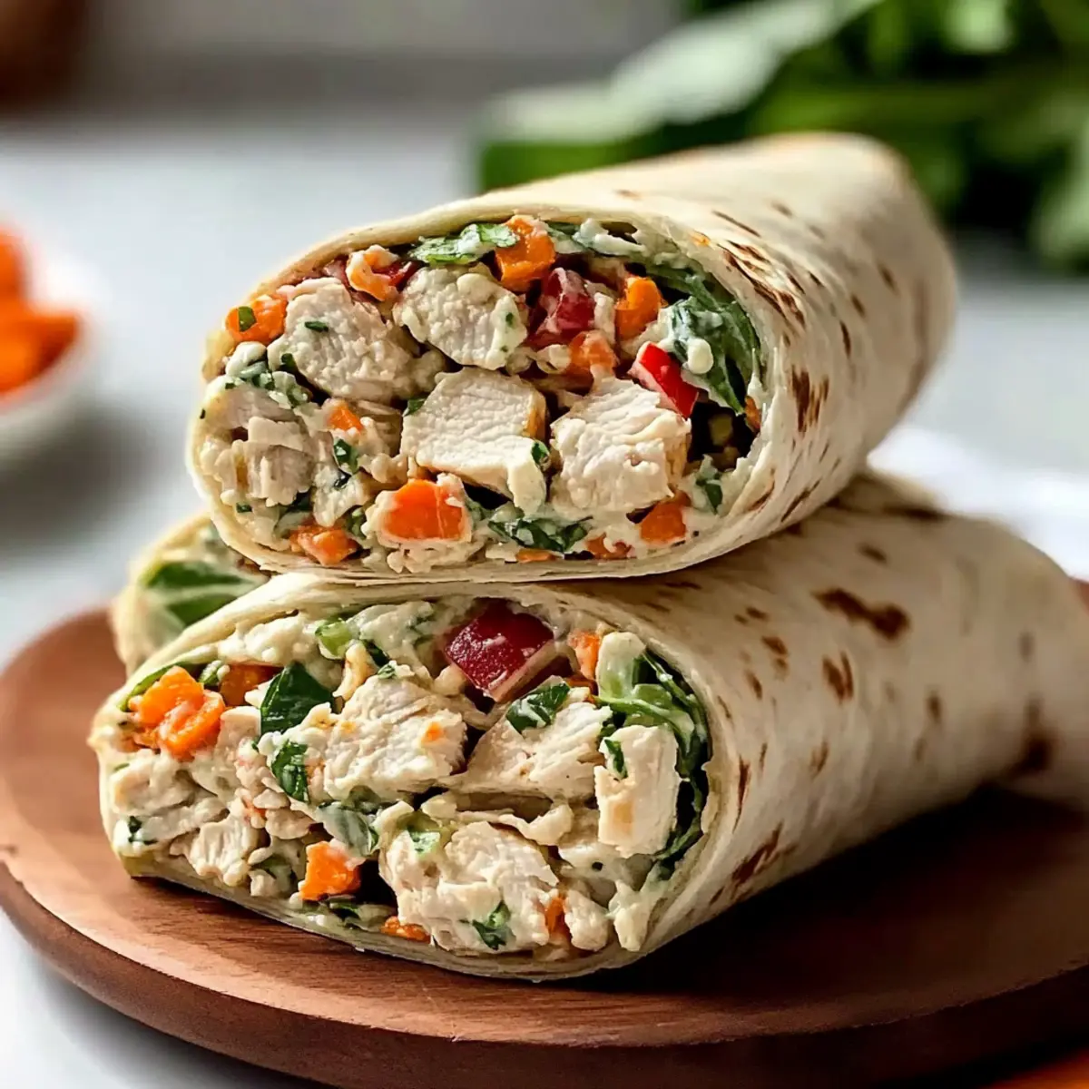Delicious Chicken Salad Wraps for Your Quick Lunch Fix