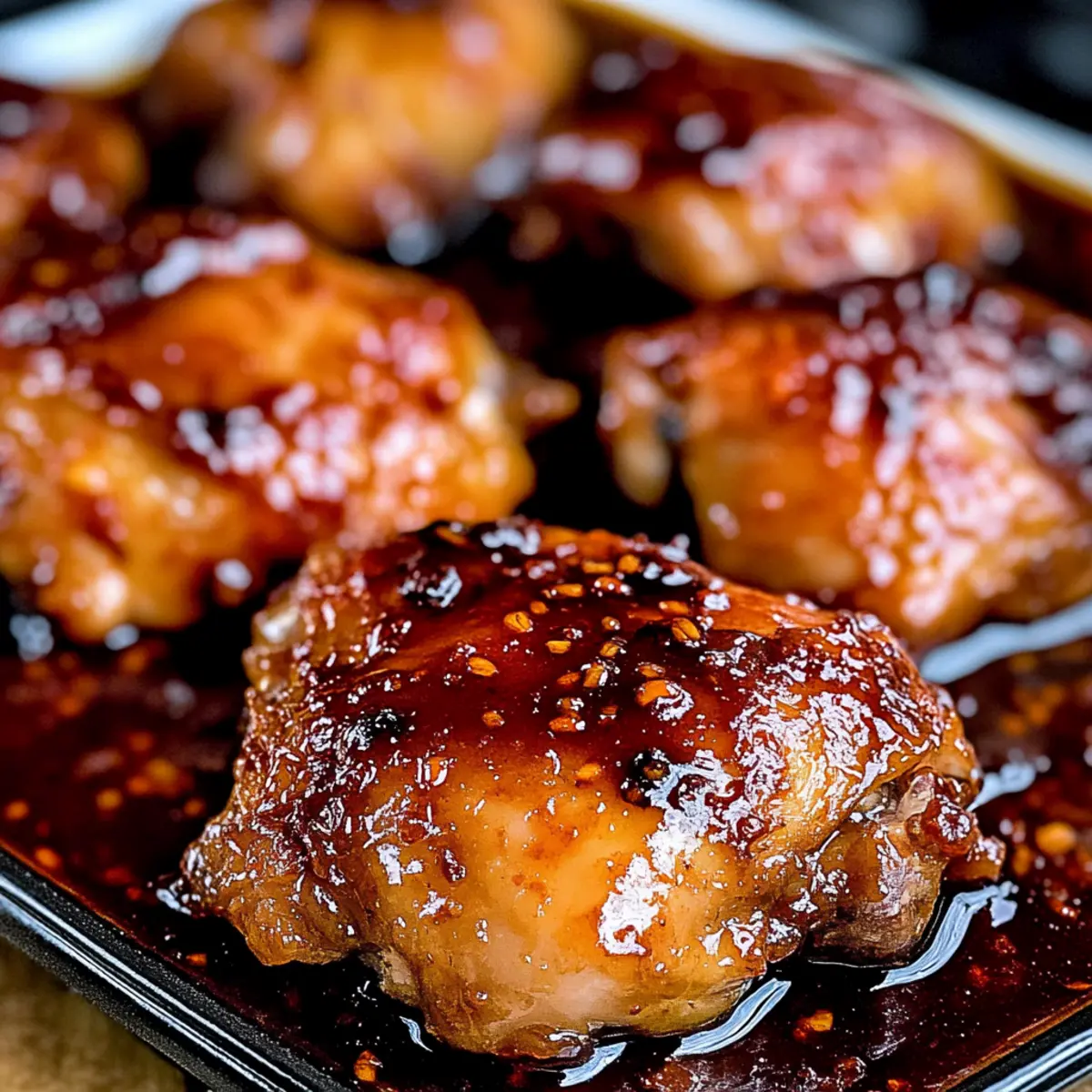 Sticky, Gooey, Sweet & Savory Apricot Chicken Delight